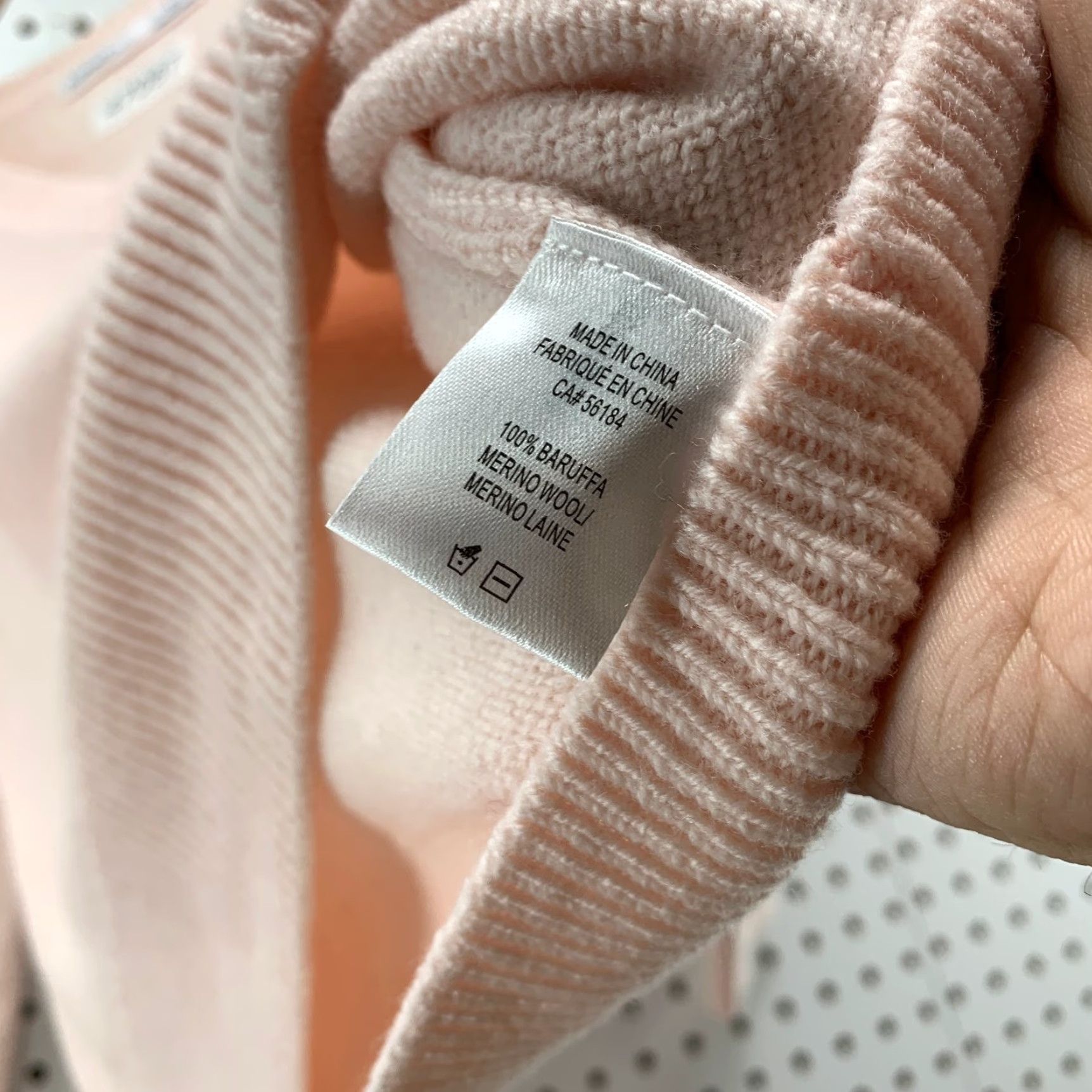 Pinko B Draddy Baruffa Merino Wool Sweater Womens Small Pink V Neck Pullover Soft Shirt Size S / US 4 / IT 40 - 4 Thumbnail