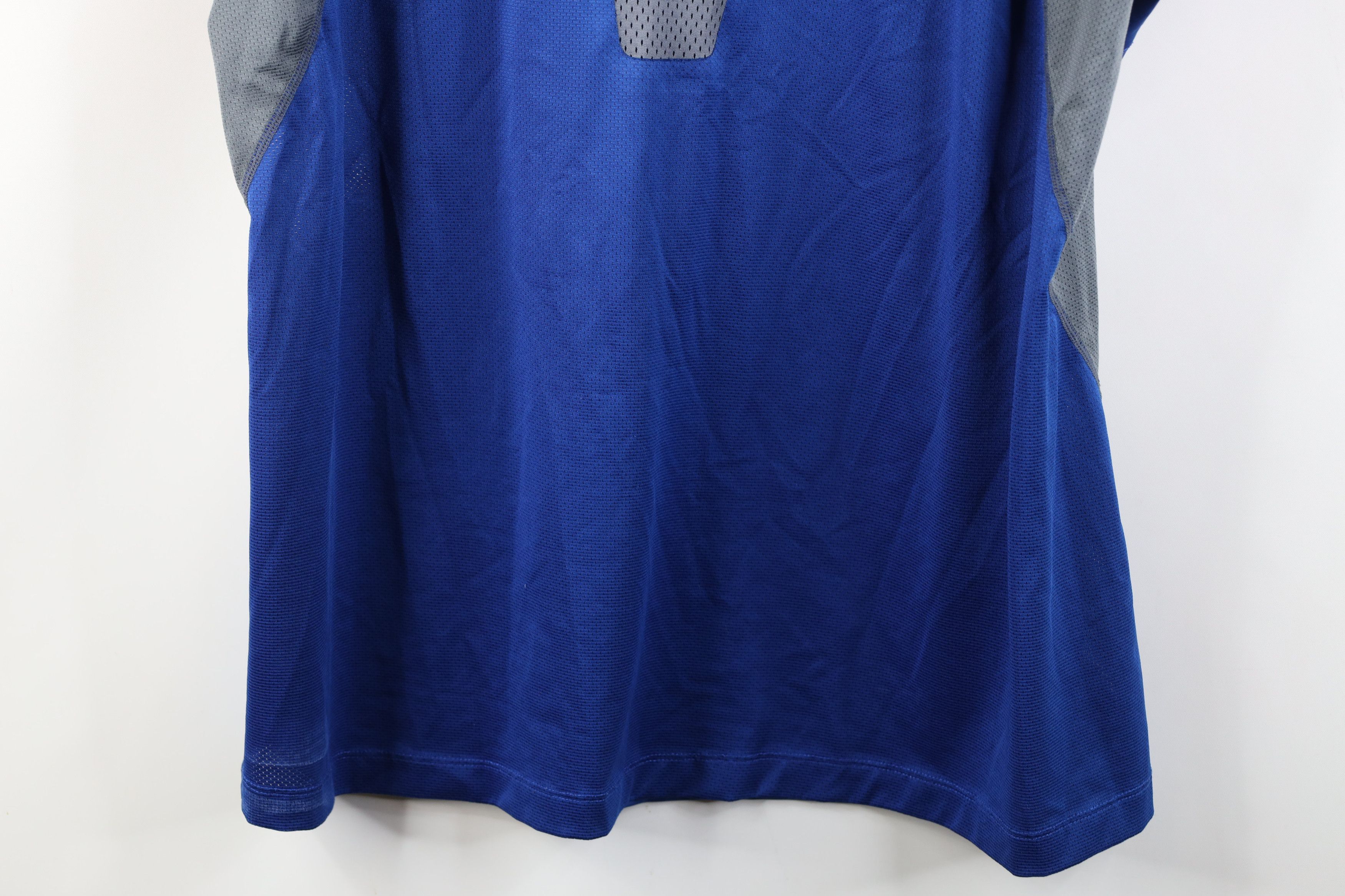 Nike Nike Pro Combat Chicago Cubs Baseball Fitted T-Shirt Blue Size US XXL / EU 58 / 5 - 16 Thumbnail