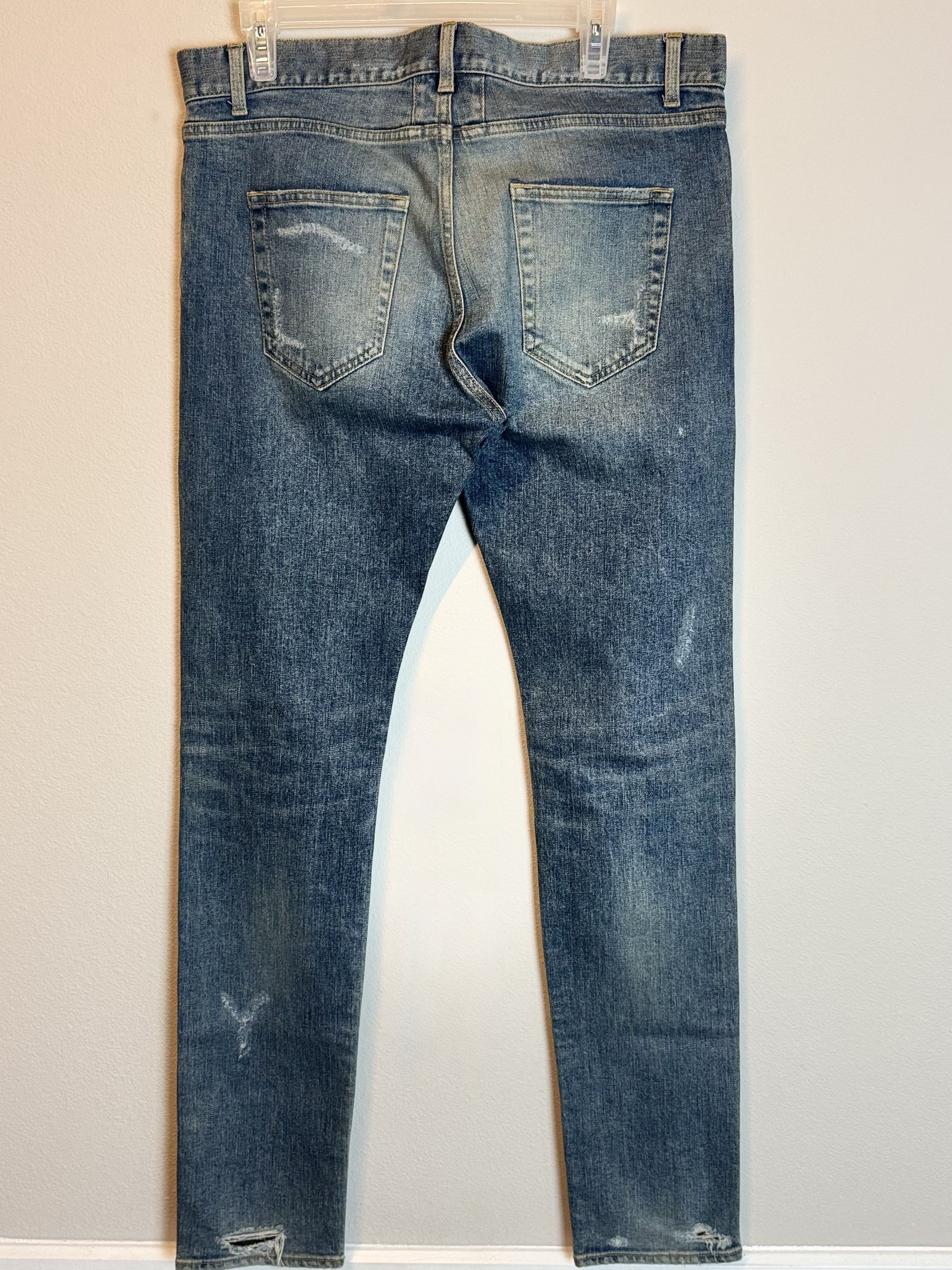 Saint Laurent Paris Saint Laurent Crash Jeans 2017 Size US 32 / EU 48 - 7 Thumbnail