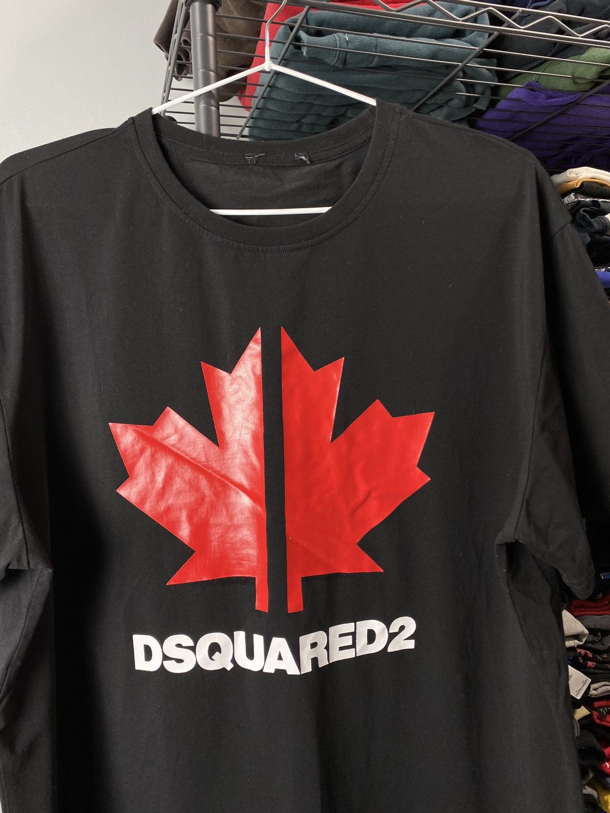 Dsquared2 Dsquared2 Big Print T Shirt XL Size Size US XL / EU 56 / 4 - 2 Thumbnail