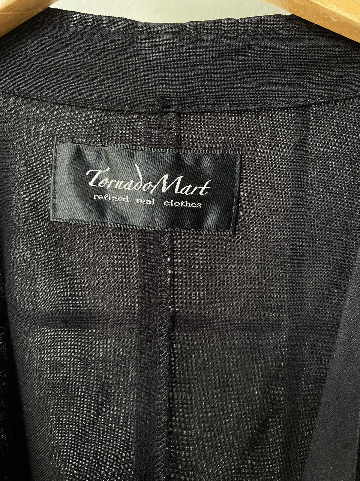 Tornado Mart Tornado Mart black zip vest Size ONE SIZE - 3 Thumbnail