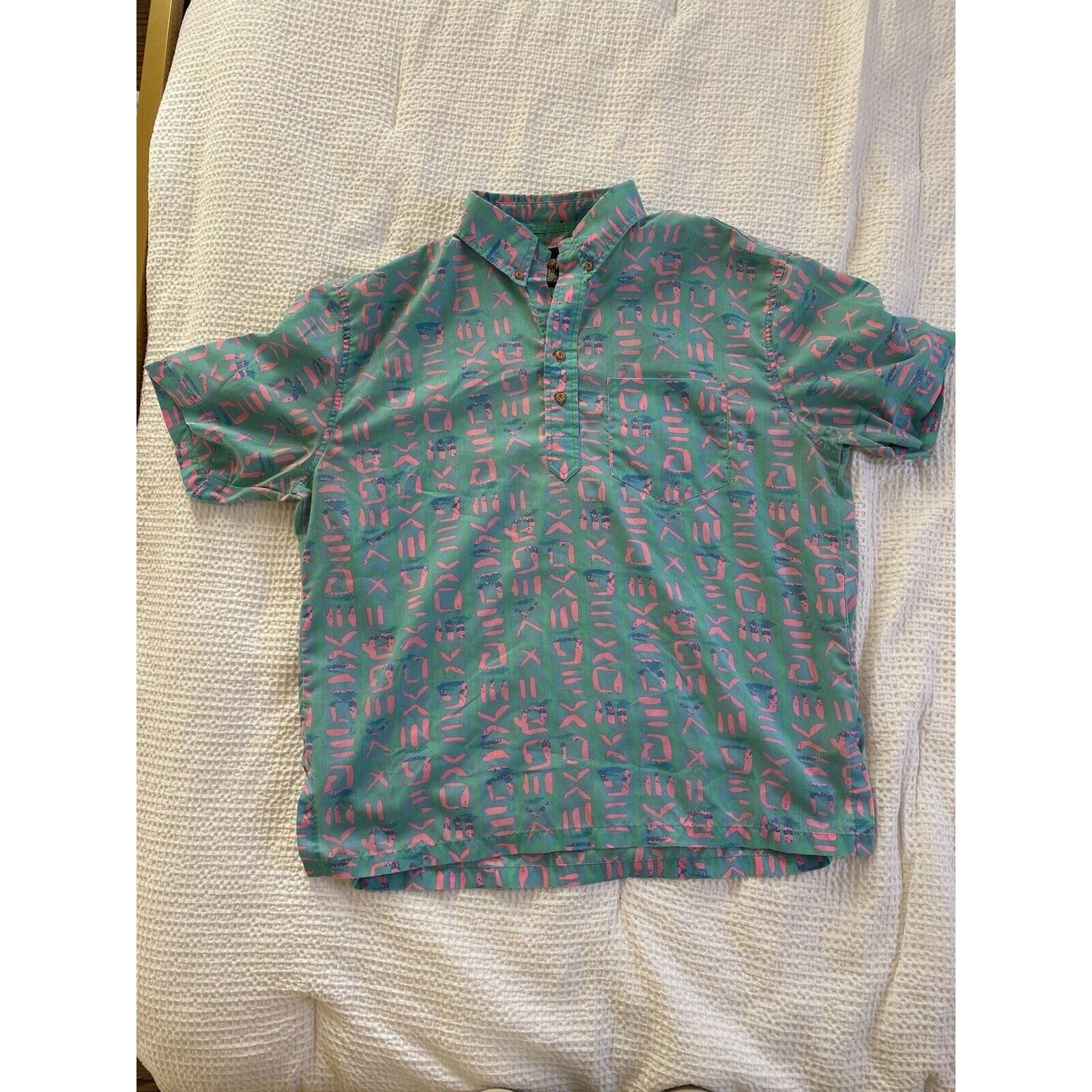 Chubbies Mens "The Nutter From Chubbies" Hawaiian Short Sleeve Size US XL / EU 56 / 4 - 1 Thumbnail