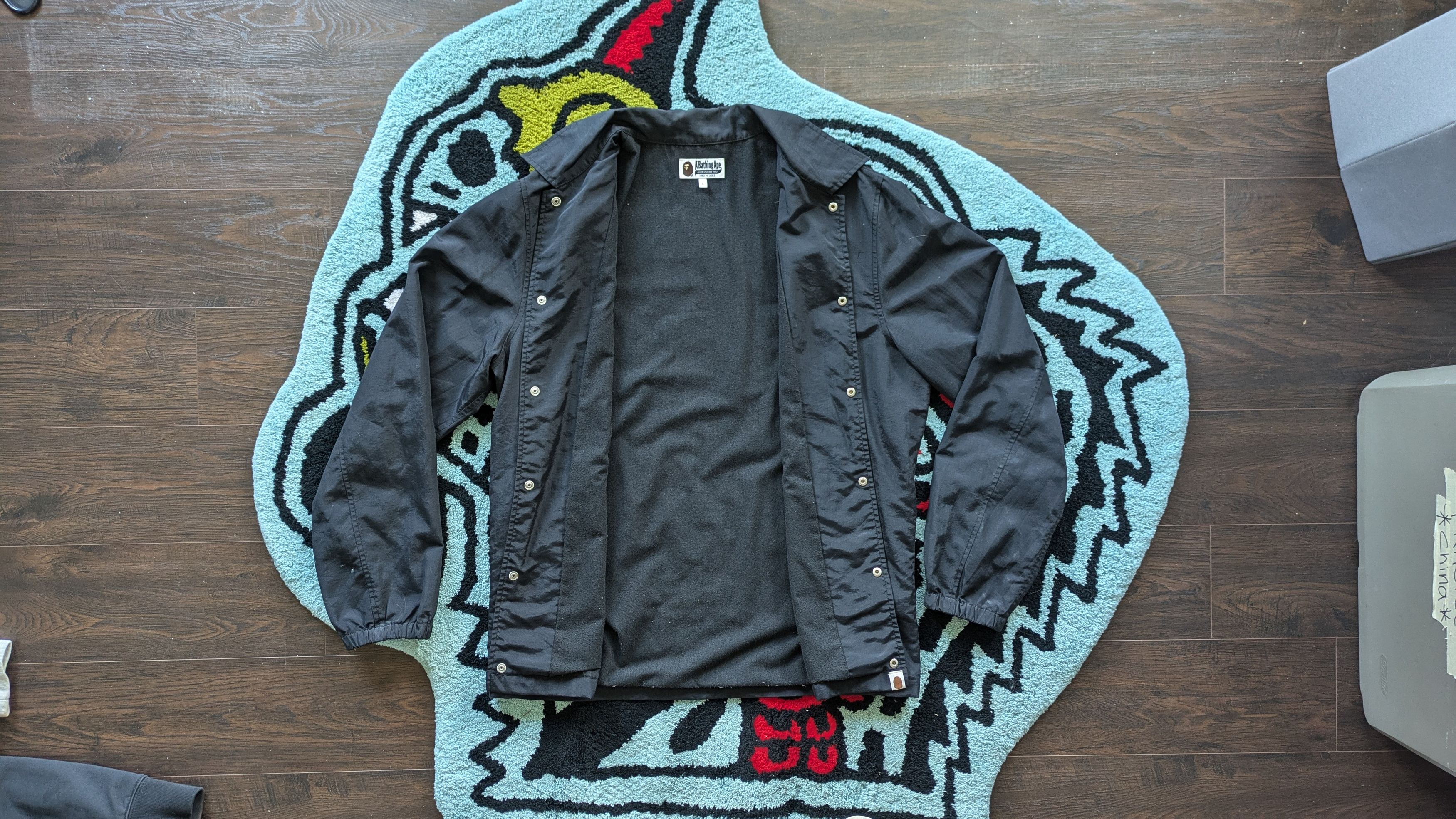 Bape Ape Strong Together Coach Jacket Size US M / EU 48-50 / 2 - 3 Thumbnail