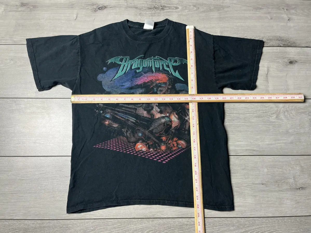 Band Tees Vintage Dragonforce Tshirt 2000s rock band size Medium Size US M / EU 48-50 / 2 - 5 Thumbnail