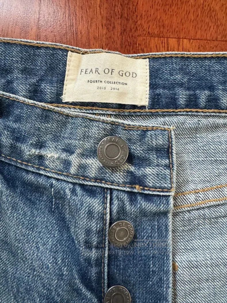 Fear of God Fear of God Season 4 OG Blue Jeans 33. Size US 33 - 4 Thumbnail