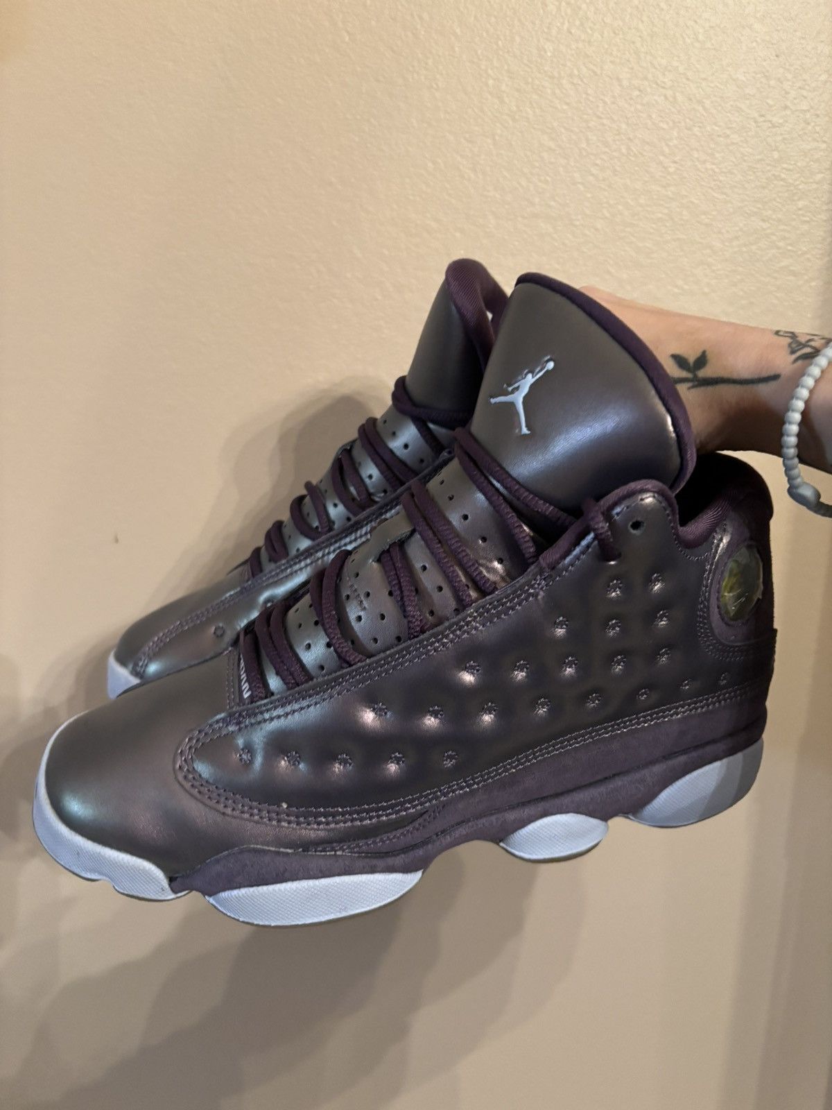 Jordan Brand Air Jordan 13 Retro Premium HC GS 'Dark Raisin' Size US 7 / IT 37 - 6 Thumbnail