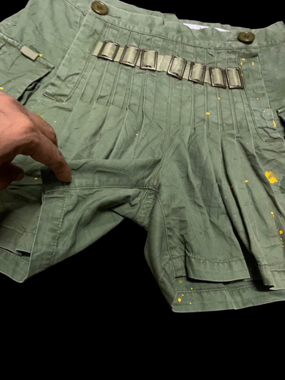 Issey Miyake 🔥RARE🔥SUNAOKUWAHARA BY ISSEY MIYAKE TACTICAL SHORT PANT Size US 30 / EU 46 - 5 Thumbnail