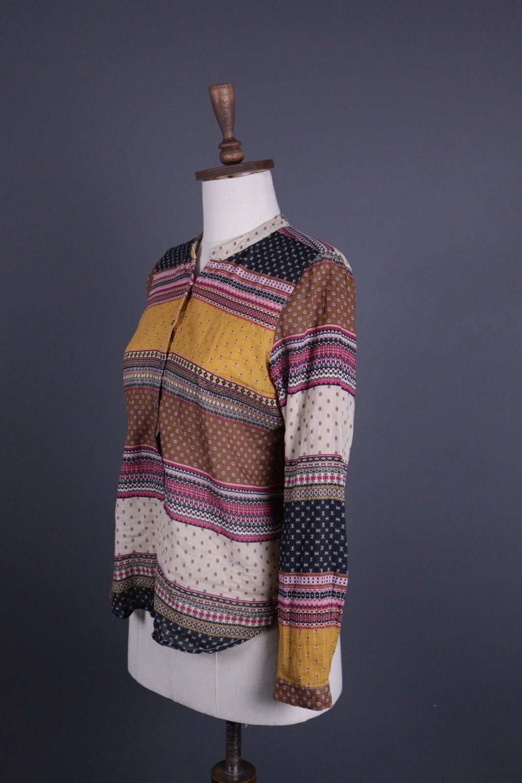 Designer Emily Van Den Bergh Multicolor Stripe Shirt Size 36 / S Size M / US 6-8 / IT 42-44 - 5 Thumbnail