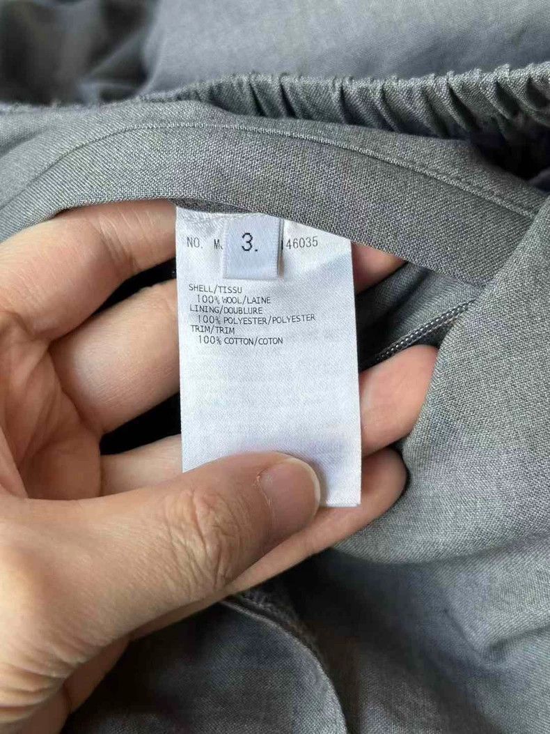 Thom Browne Thom Browne size3 Gray four-barrel wool jacket Size US L / EU 52-54 / 3 - 5 Thumbnail