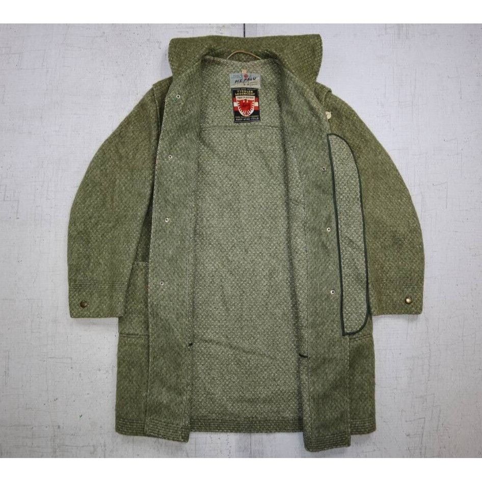 Vintage Vintage 70s Piz Palu Tyroler Loden Coat Green Rare Size 14 Size XL / US 12-14 / IT 48-50 - 8 Thumbnail