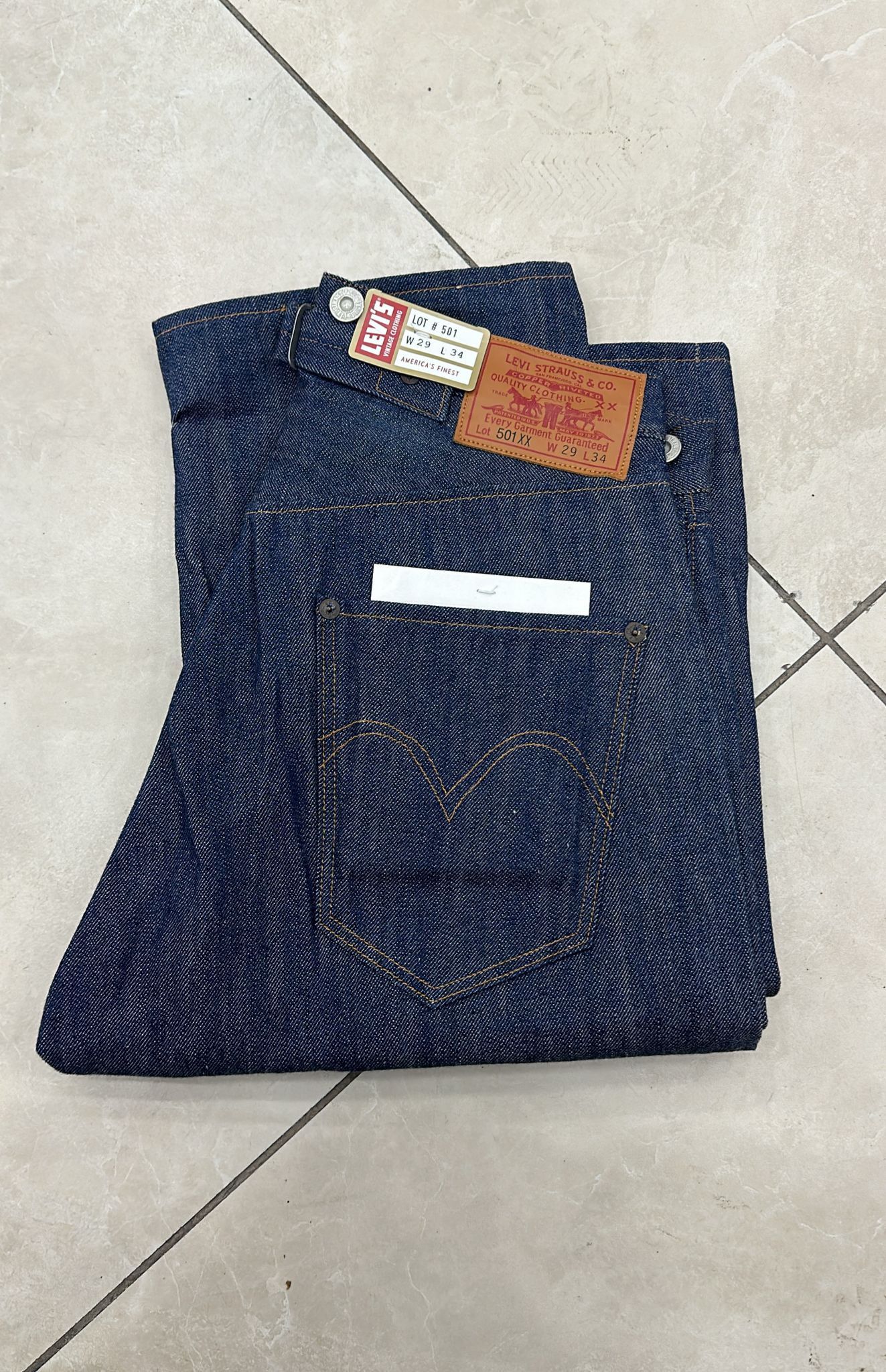 Levi's Vintage Clothing LVC Levi's Vintage Clothing 1890 501XX BigE Selvedge Jeans Size US 29 - 1 Thumbnail