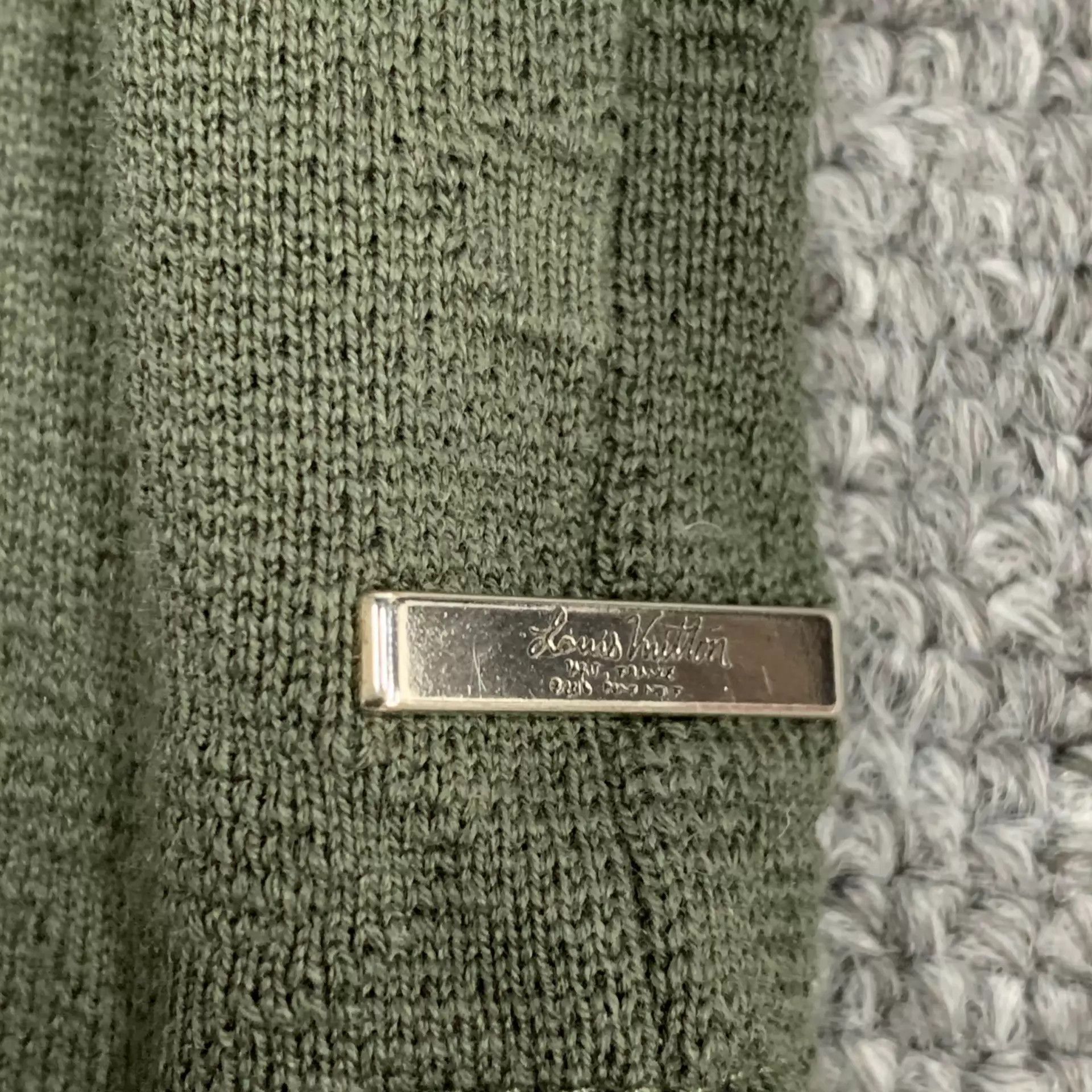 Louis Vuitton LV Green Monogram All Over Logo SS L 95 New Size US L / EU 52-54 / 3 - 6 Thumbnail