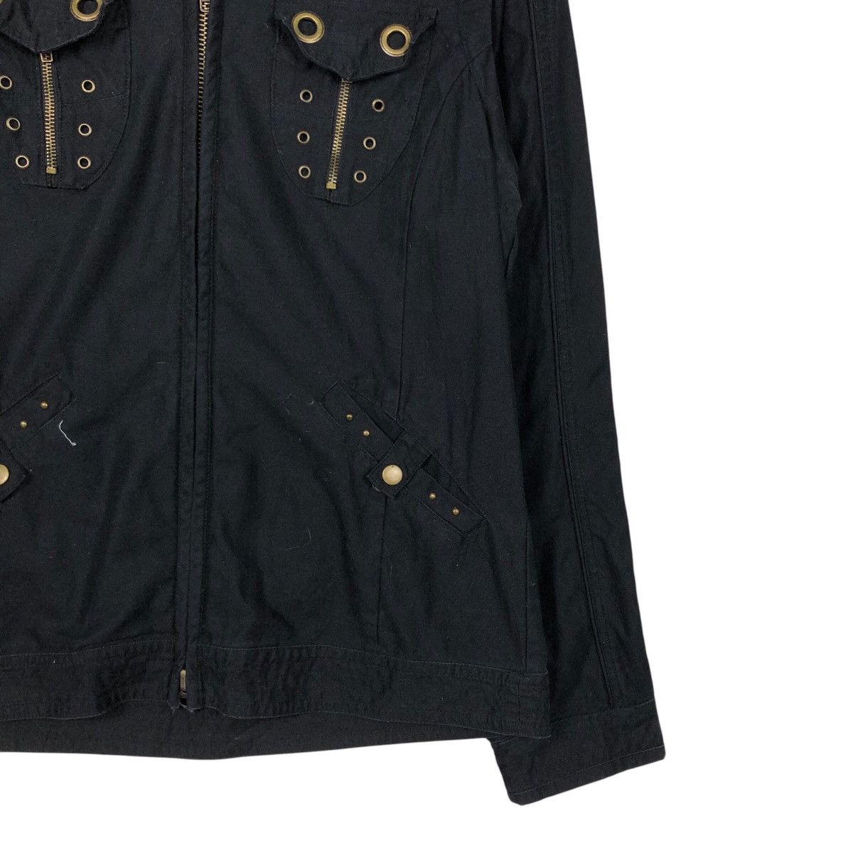 Hysteric Glamour 📌Vintage Biker Jacket Hamham Multi Pockets Size US L / EU 52-54 / 3 - 6 Thumbnail