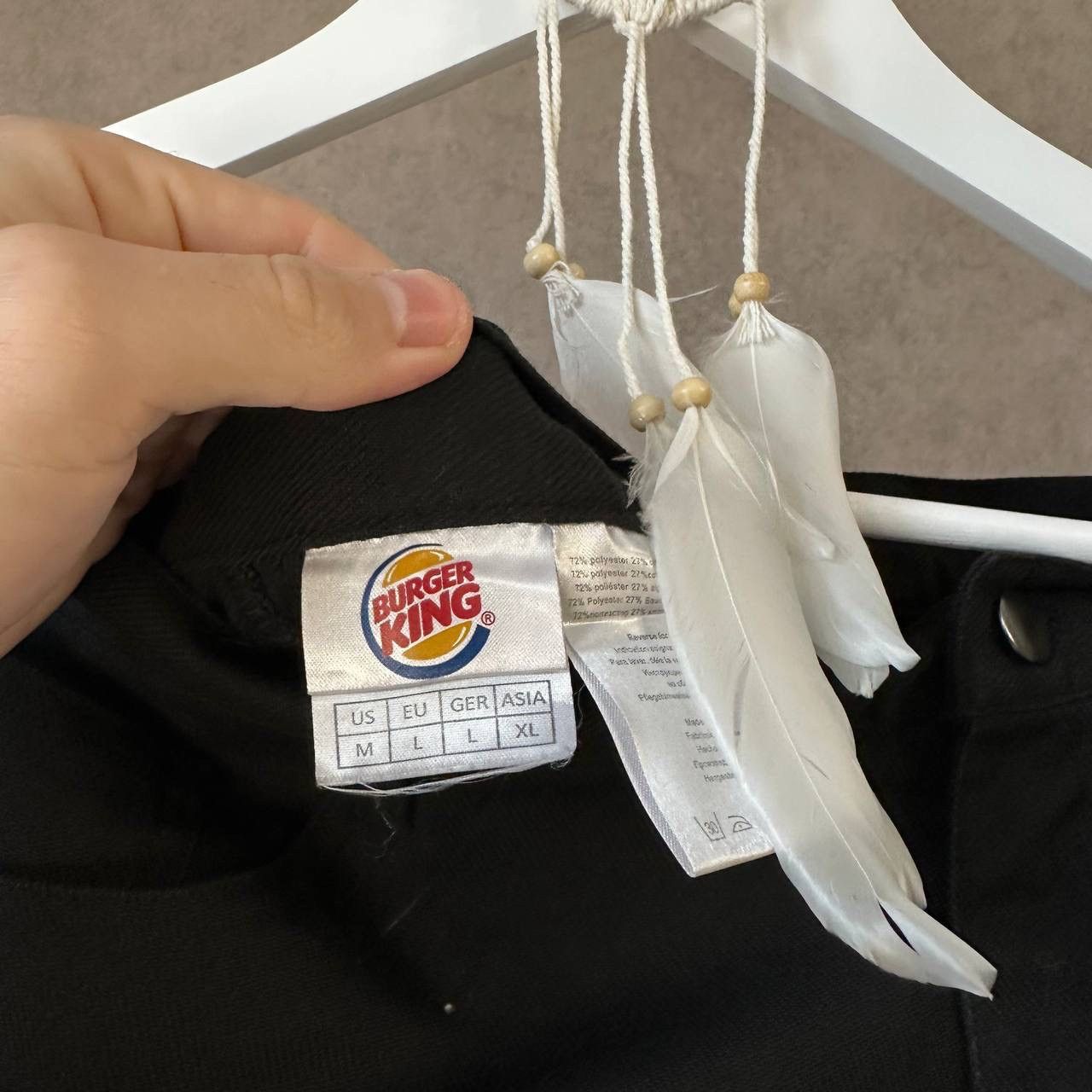 Vintage Vintage Burger King Casual Pants Jeans Trousers Y2K Joke Size US 30 / EU 46 - 10 Thumbnail