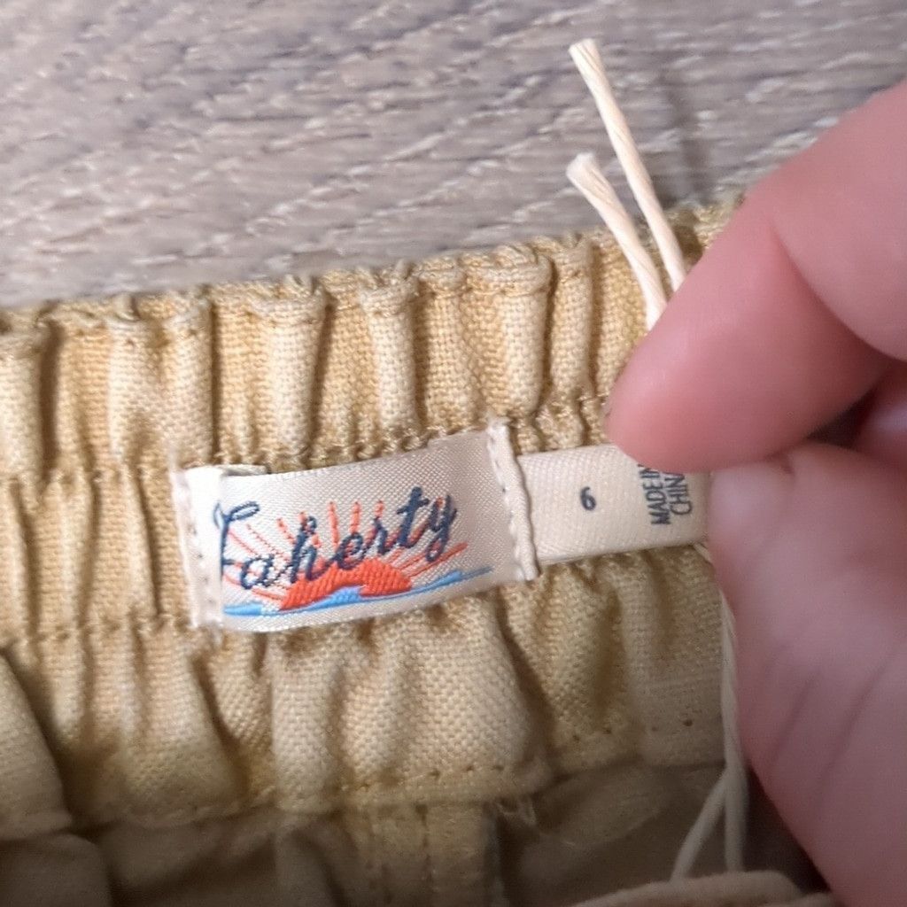 Faherty Faherty safari cotton canvas trousers size 6 Size 28" / US 6 / IT 42 - 4 Thumbnail