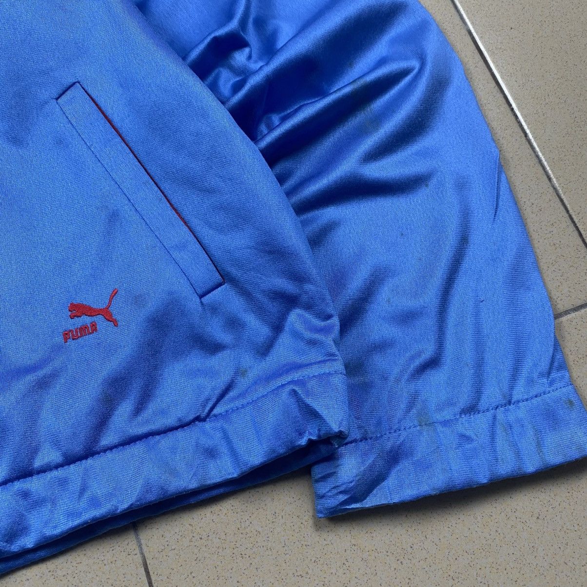 Vintage Grail 80s Puma Tracktop Jacket Size US M / EU 48-50 / 2 - 2 Thumbnail