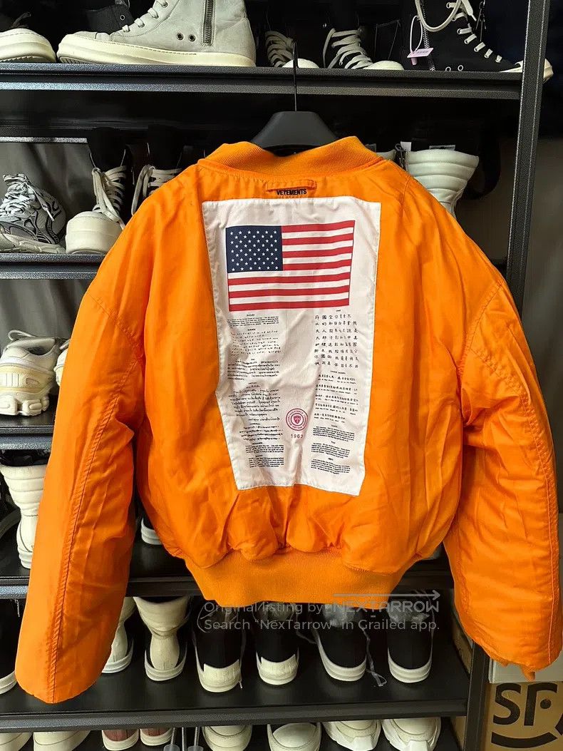 Vetements Vetements Flag Fleece Jacket Size US S / EU 44-46 / 1 - 3 Thumbnail