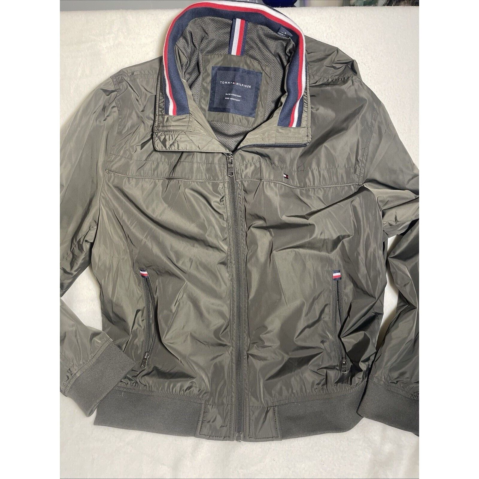 Tommy Hilfiger Tommy Hilfiger Men's Performance Windbreaker Water Resist L Size US L / EU 52-54 / 3 - 2 Thumbnail