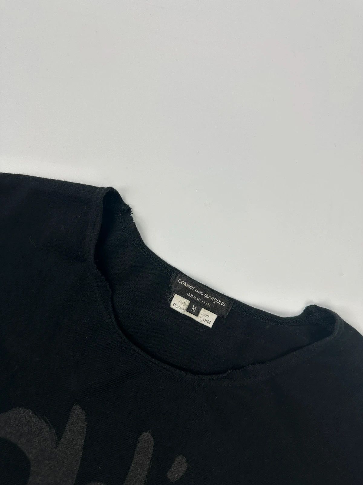 Comme des Garcons Homme Plus Comme Des Garçons AD2014 Black « Soldier Of Peace » Tee Size US M / EU 48-50 / 2 - 4 Thumbnail