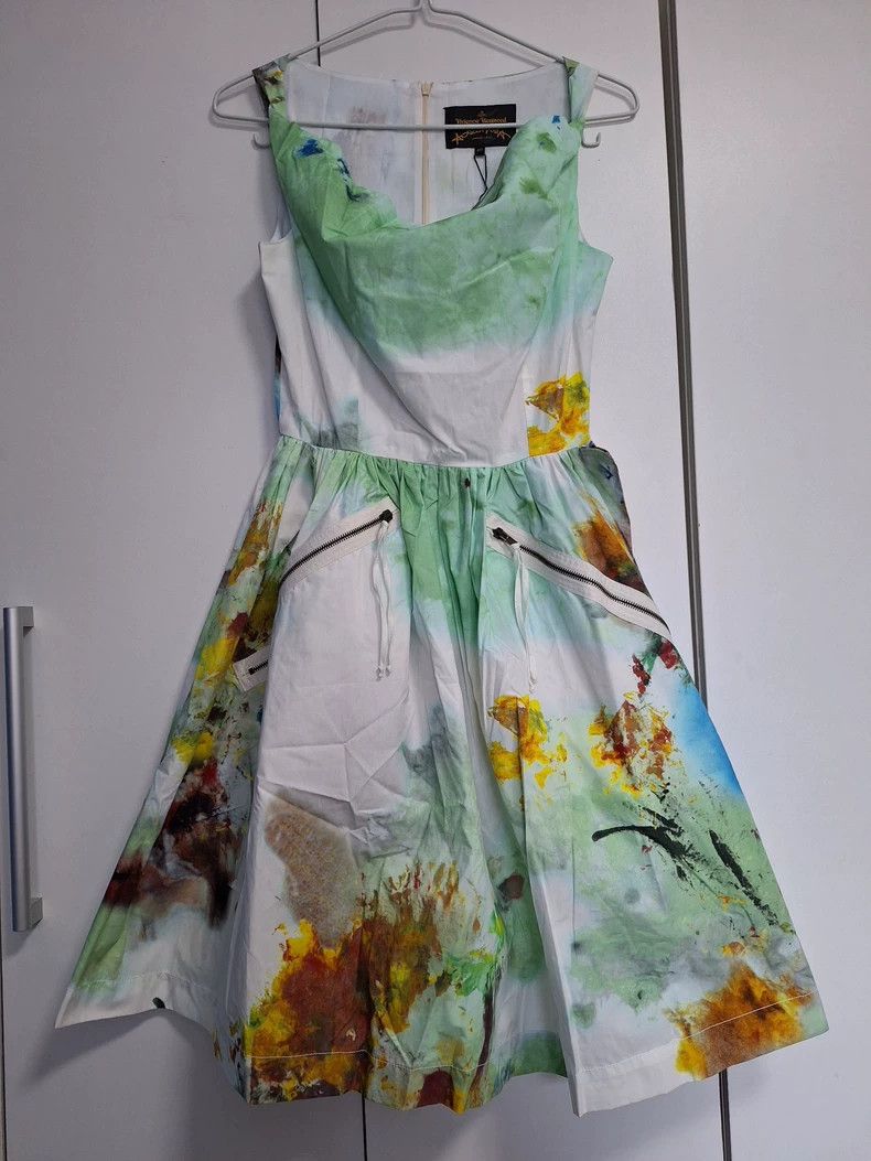 Vivienne Westwood A dress, classic oil painting print