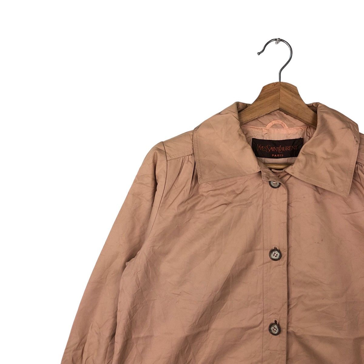 Other 🔥90’s YVES SAINT LAURENT PARIS LONG JACKET Size US M / EU 48-50 / 2 - 6 Thumbnail