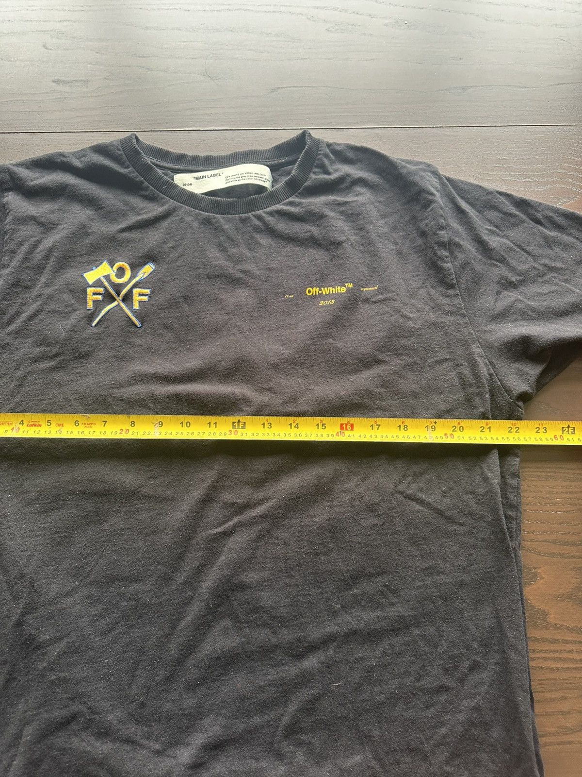Off-White Off-white Virgil abloh “arrow” Size US XL / EU 56 / 4 - 5 Thumbnail