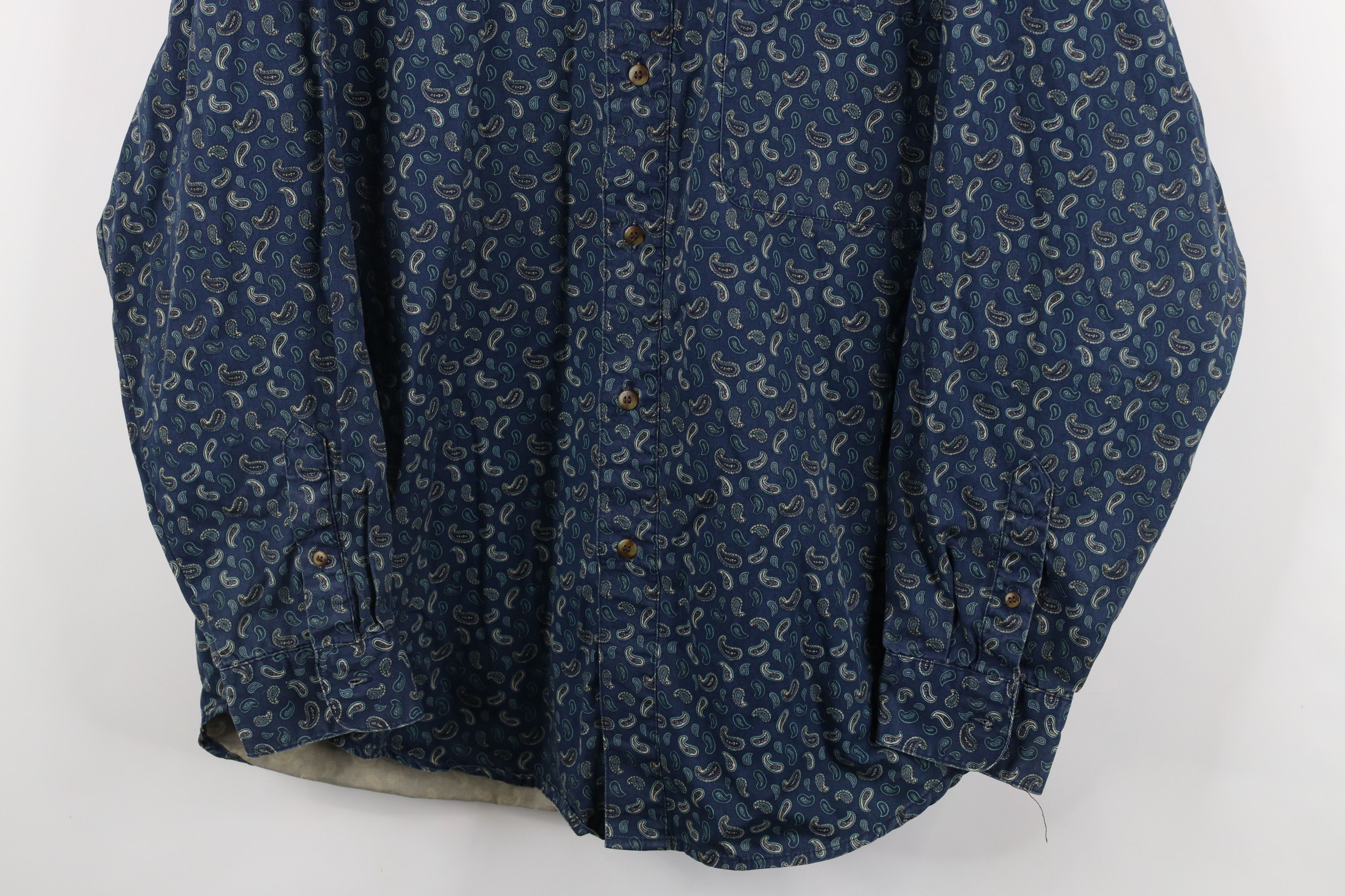 Vintage Vintage 90s Streetwear All Over Print Button Down Shirt Size US L / EU 52-54 / 3 - 3 Thumbnail