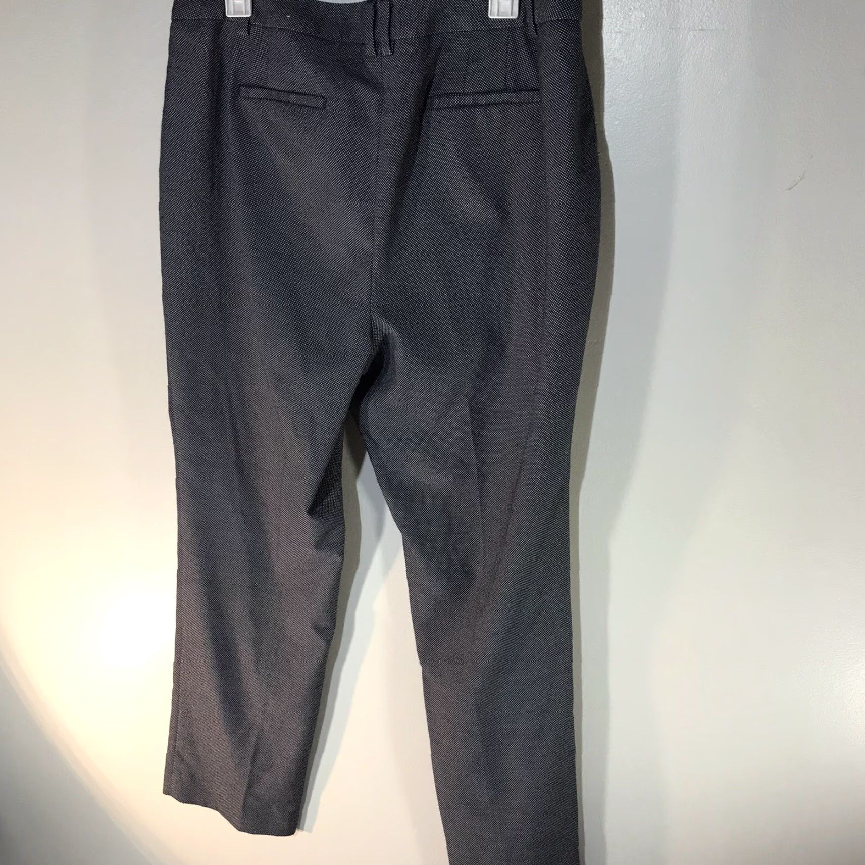 Talbots Talbots Blue/Hw White Houndstooth High Waist Straight Dress Pants Womens Size 16P Blue/White Talbots High Waist Dress Pants 16P Pants Size 38" / US 16 / IT 52 - 4 Thumbnail