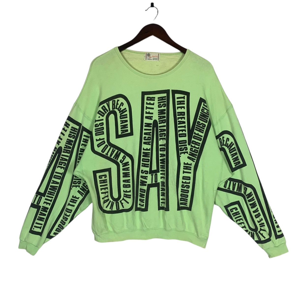 Vintage Vintage 1st Parking American Classic streetwear Sweatshirt Size L / US 10 / IT 46 - 2 Thumbnail