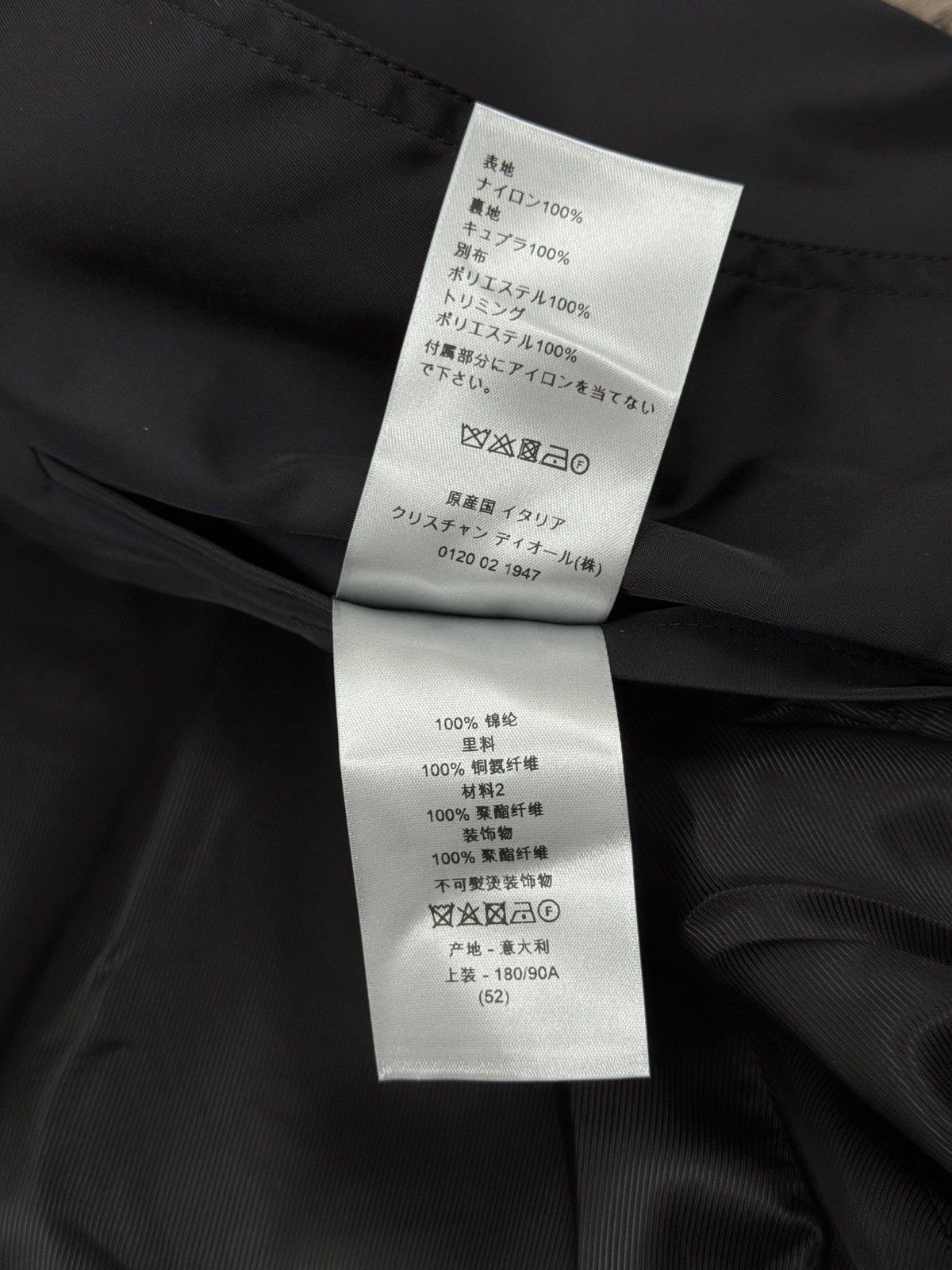Dior DIORHomme Bee Embroidered Jacket For Men Black Size US M / EU 48-50 / 2 - 13 Thumbnail