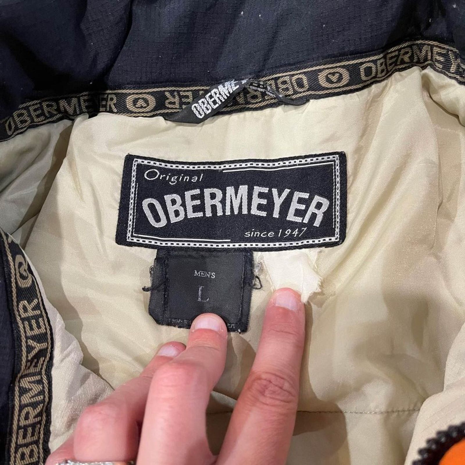 Obermeyer Obermeyer Ski Jacket Snowboard Insulated Men's Large Coat Size US L / EU 52-54 / 3 - 5 Thumbnail