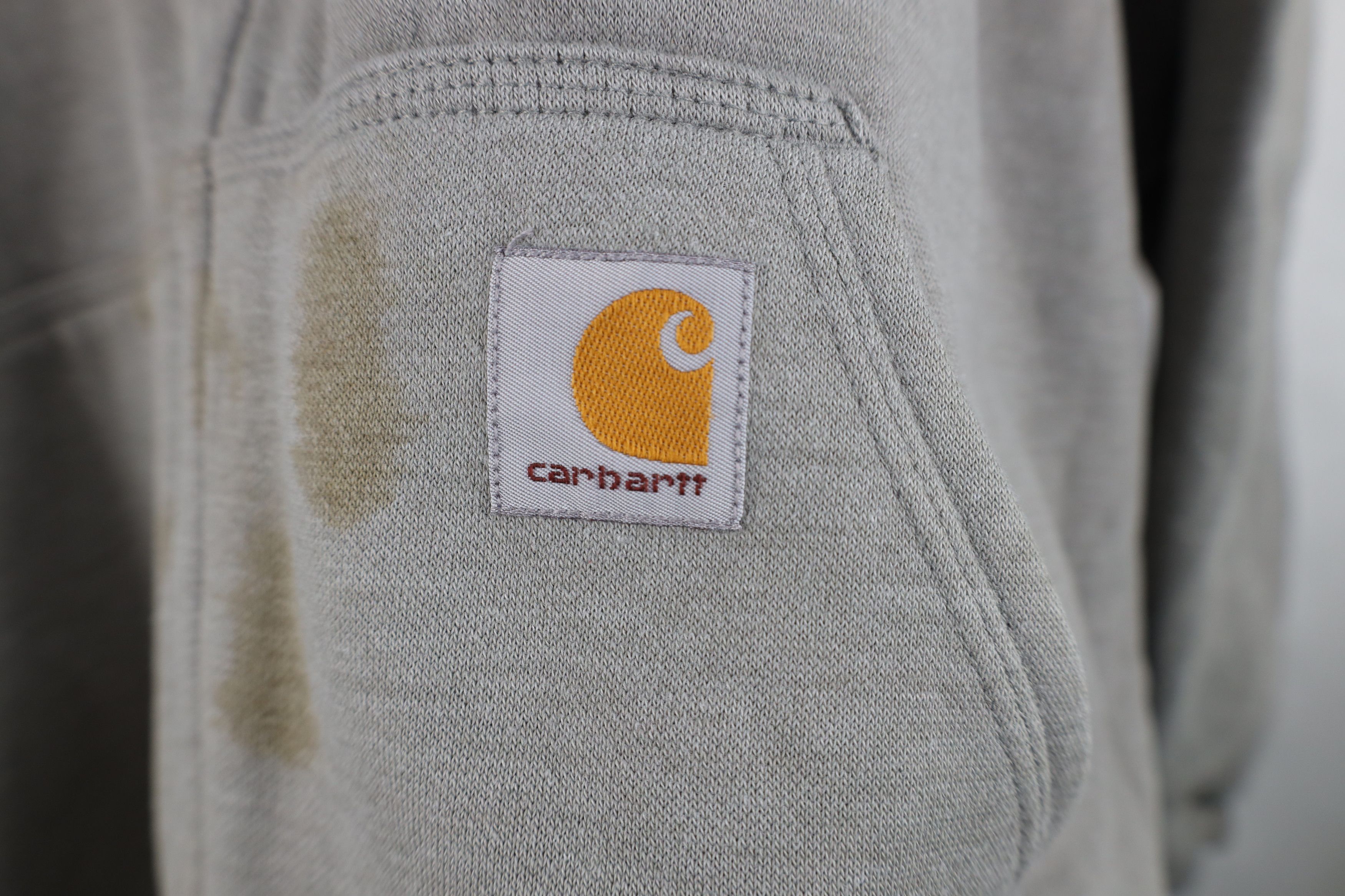 Carhartt Vintage Carhartt Heavy Deep Pile Fleece Lined Hoodie Jacket Size US XXL / EU 58 / 5 - 6 Thumbnail