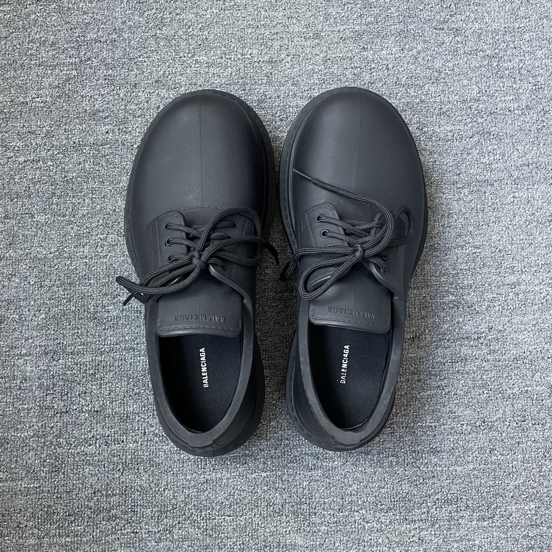 Balenciaga Balenciaga 23SS Steroid Eva Mickey Derby Low Black 44 98N Size US 11 / EU 44 - 3 Thumbnail