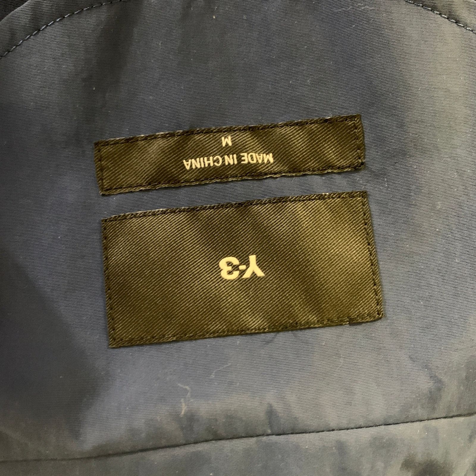 Y-3 Y-3 Size M Navy Polyamide Notch Lapel Sport Coat Size 46R - 6 Thumbnail