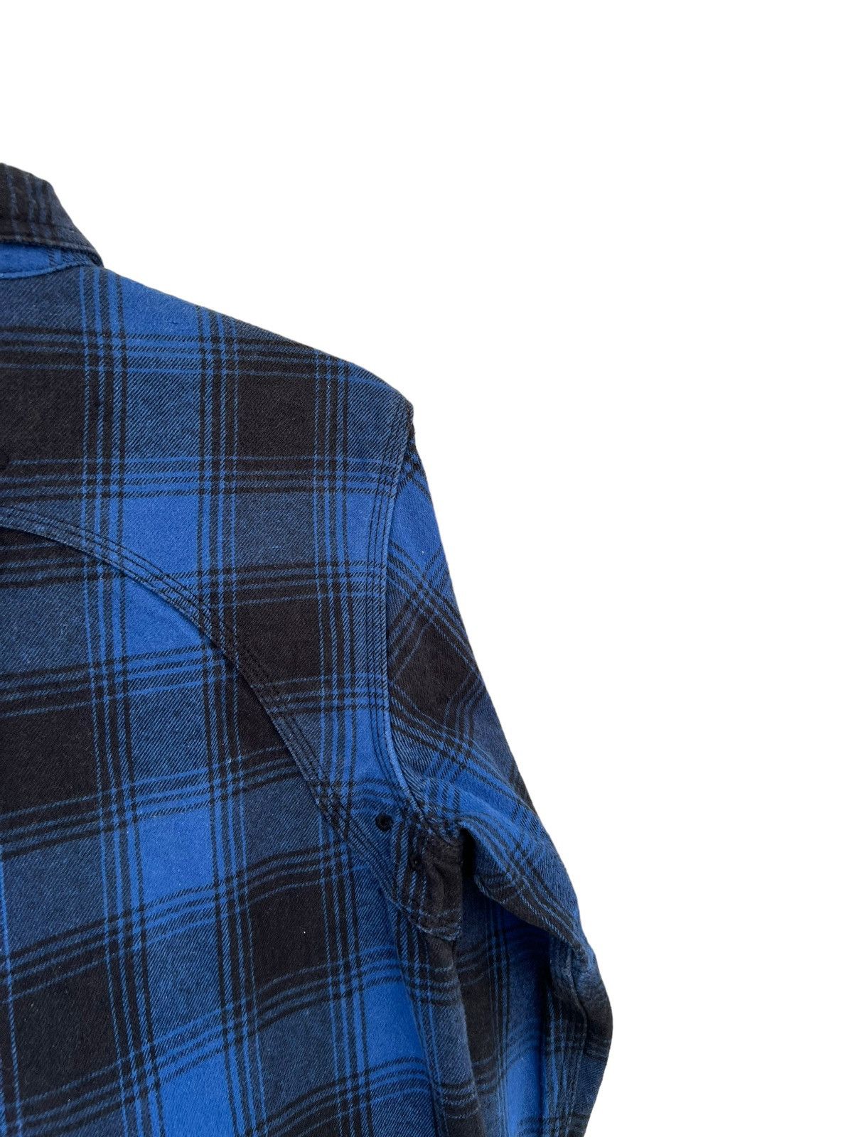 Vintage Japan Brand Cab Clothing 30s 40s Style Thick Flannel Shirt Size US M / EU 48-50 / 2 - 20 Thumbnail