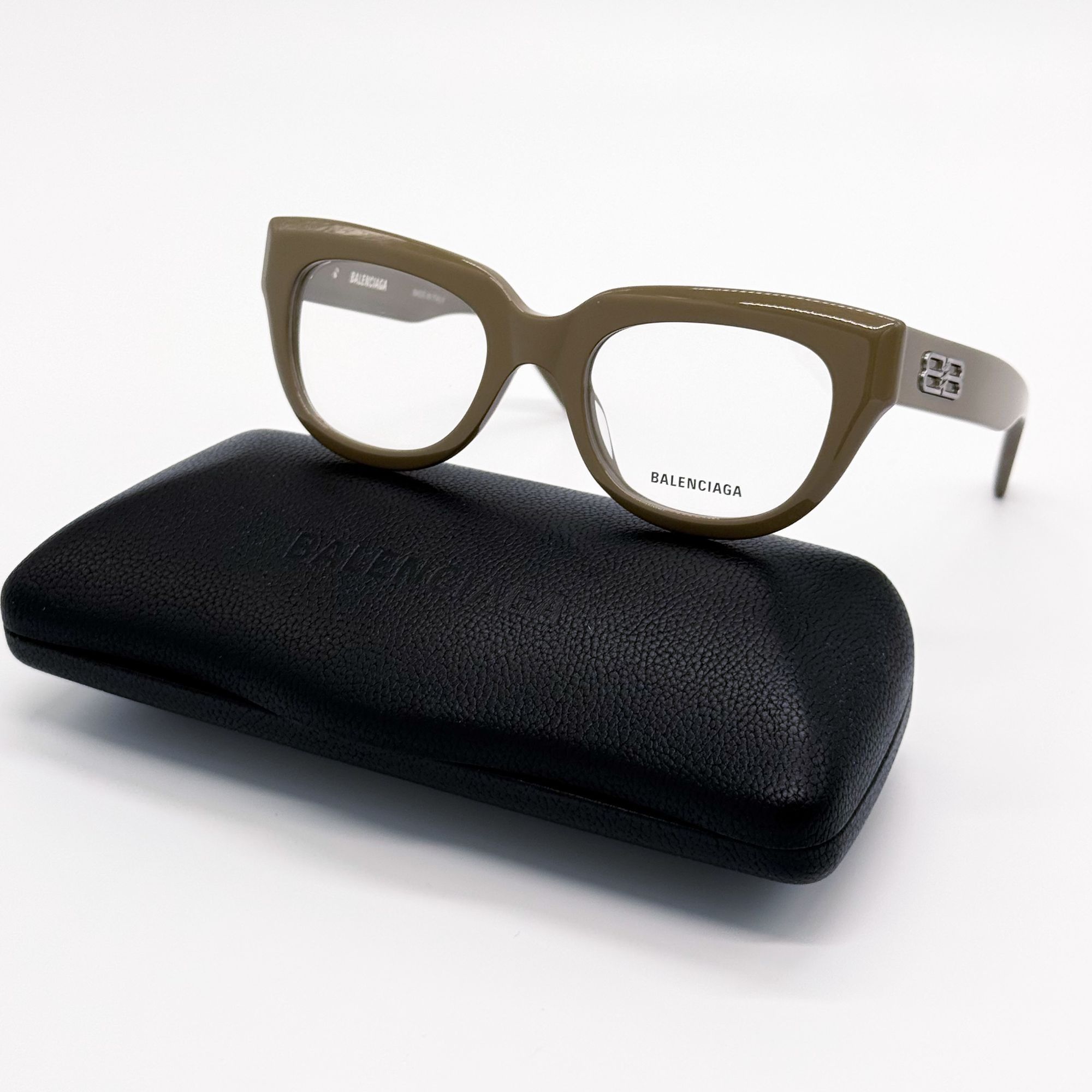 Balenciaga NEW BALENCIAGA BB0239O 004 BROWN CAT EYE WOMEN EYEGLASSES BA Size ONE SIZE - 1 Thumbnail