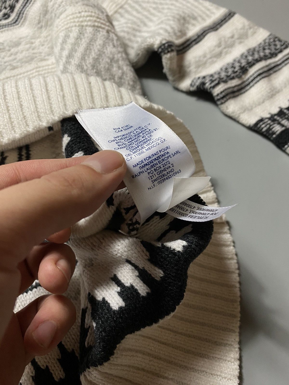 Chaps Ralph Lauren × Polo Ralph Lauren × Vintage Chaps Ralph Lauren RARE! Hand knitted sweater Size US M / EU 48-50 / 2 - 6 Thumbnail