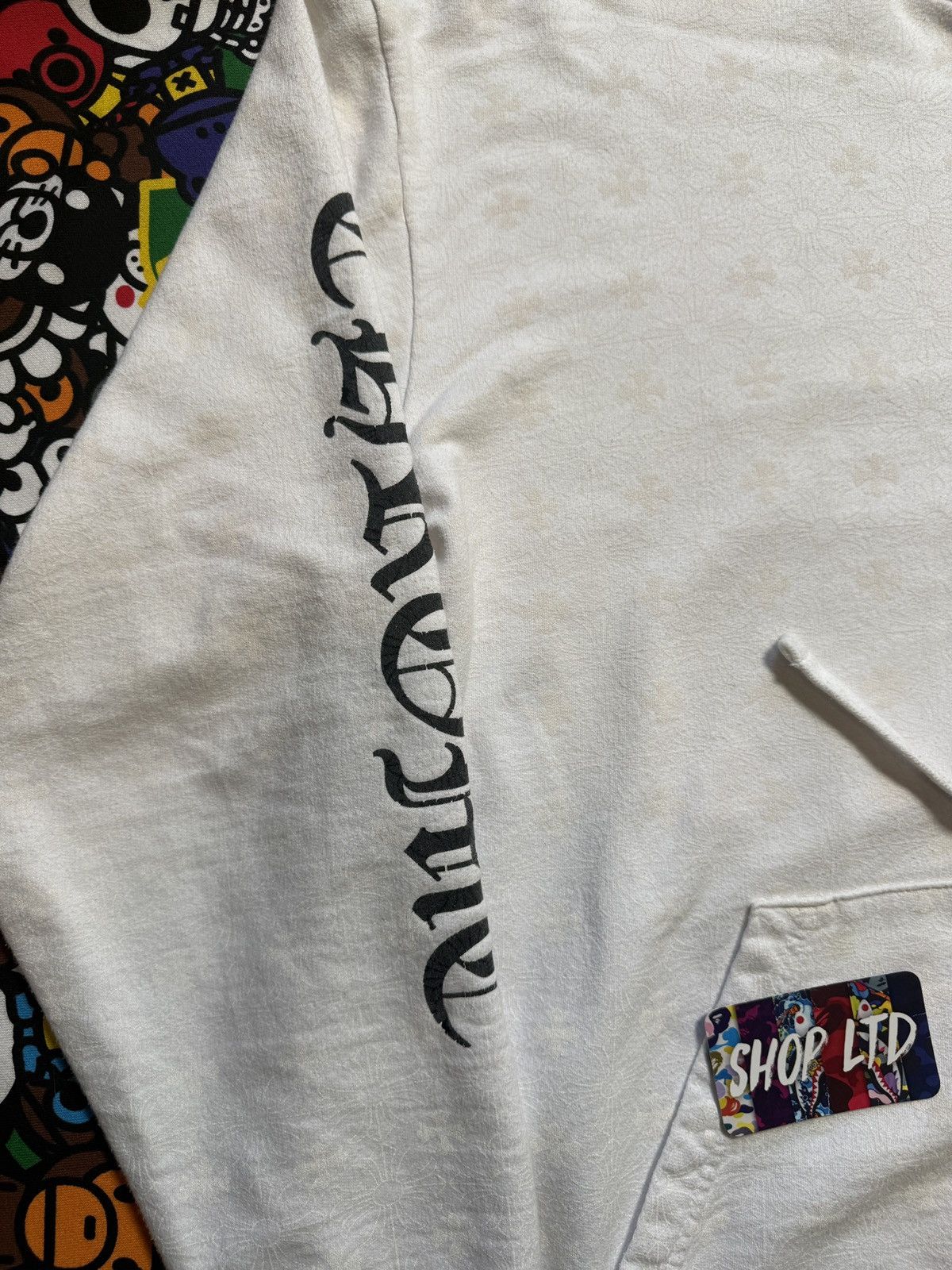 Chrome Hearts Chrome Hearts White Monogram Pullover Hoodie Size US XL / EU 56 / 4 - 4 Thumbnail