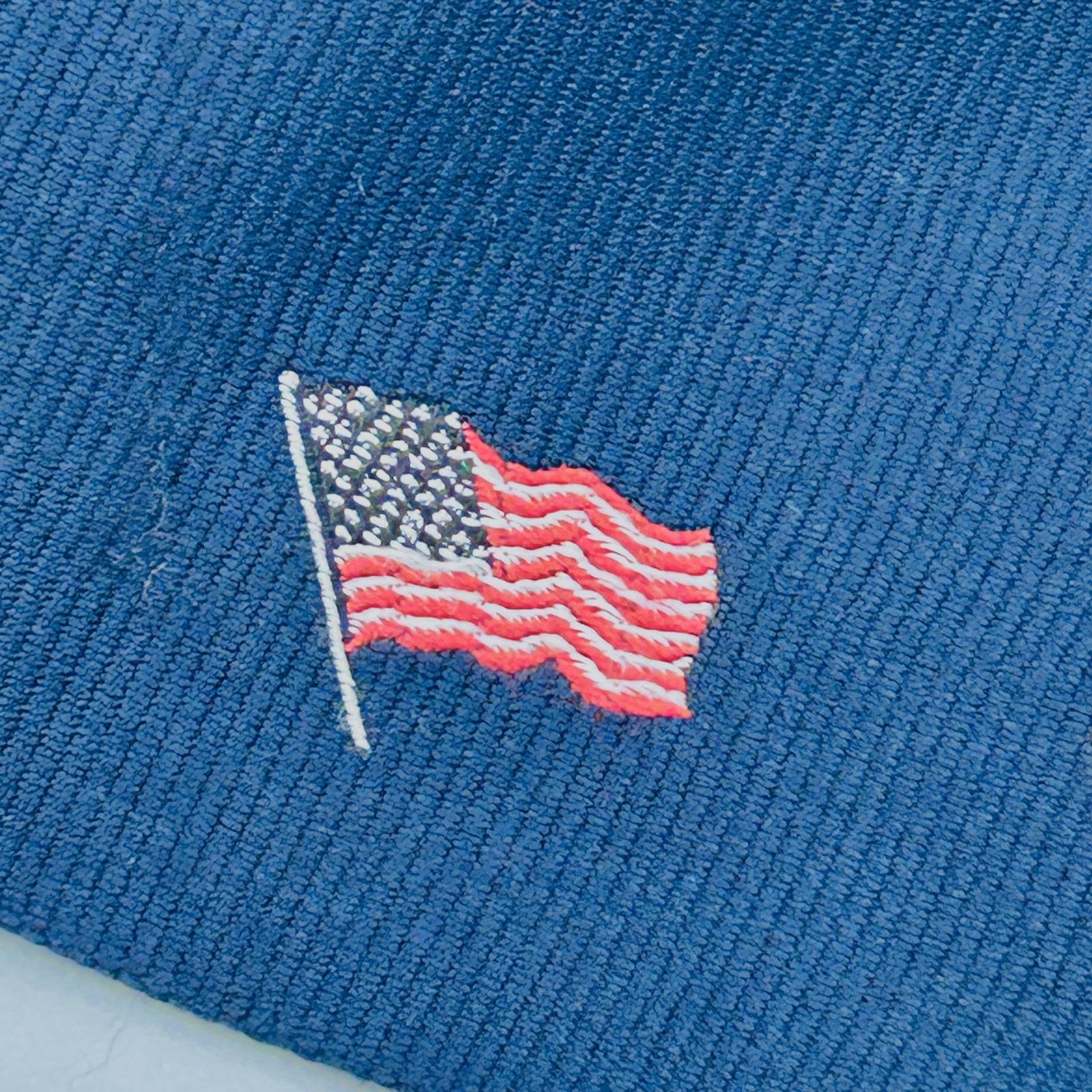 Vintage Vintage 70s Navy Blue Bicentennial 1776 1976 Necktie Size ONE SIZE - 4 Thumbnail