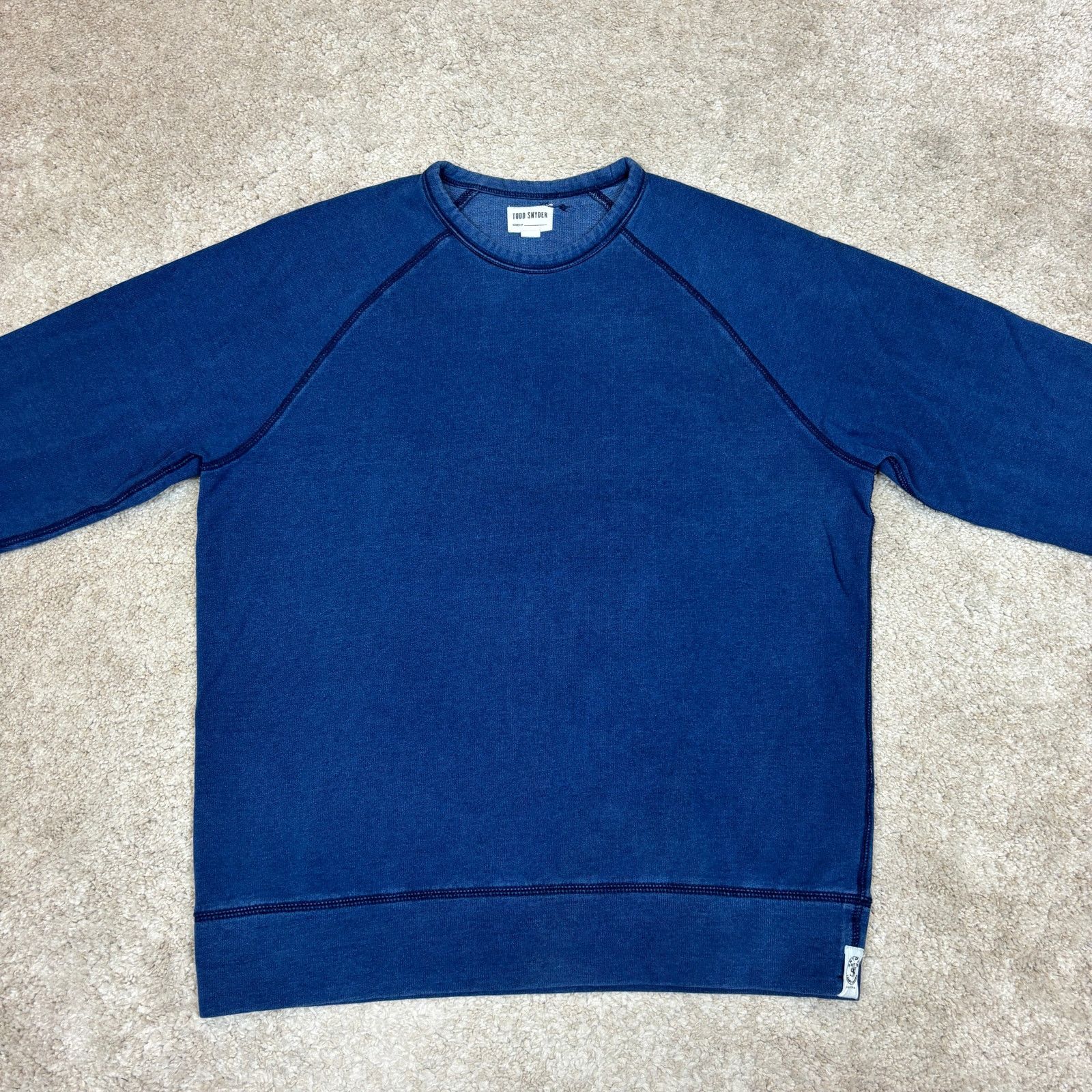 Todd Snyder Todd Snyder Raglan Crewneck Sweatshirt Men's M Minimalist Size US M / EU 48-50 / 2 - 2 Thumbnail