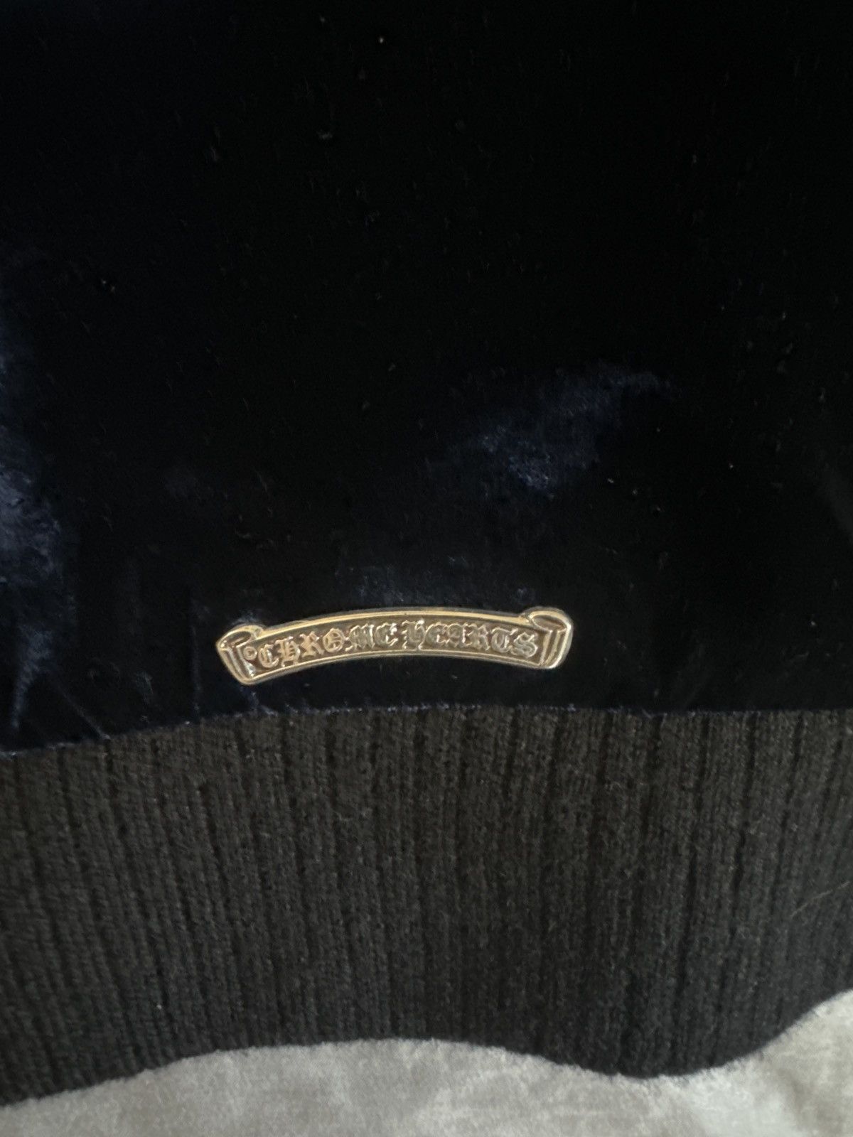 Chrome Hearts Chrome Hearts Navy Velour Jacket “So It Goes” Size US L / EU 52-54 / 3 - 4 Thumbnail