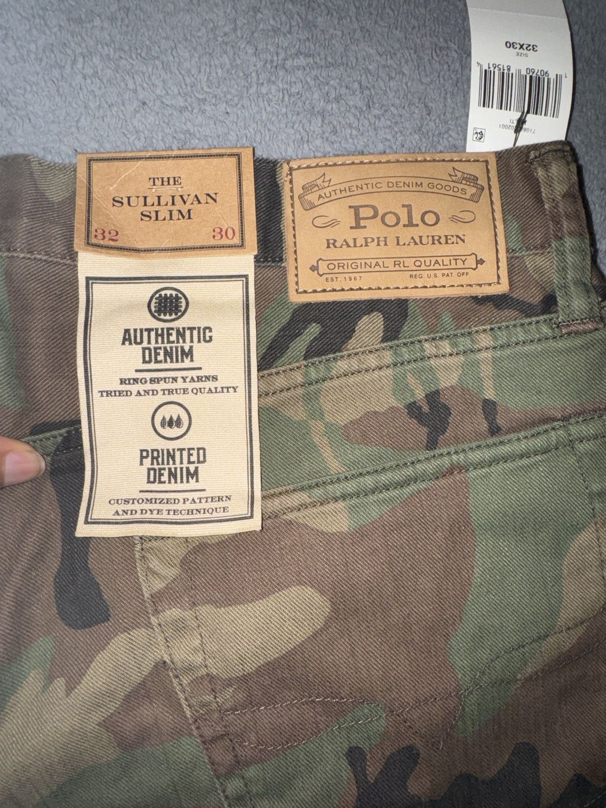 Polo Ralph Lauren Polo Ralph Lauren Cargo Denim Pants Size US 32 / EU 48 - 8 Thumbnail