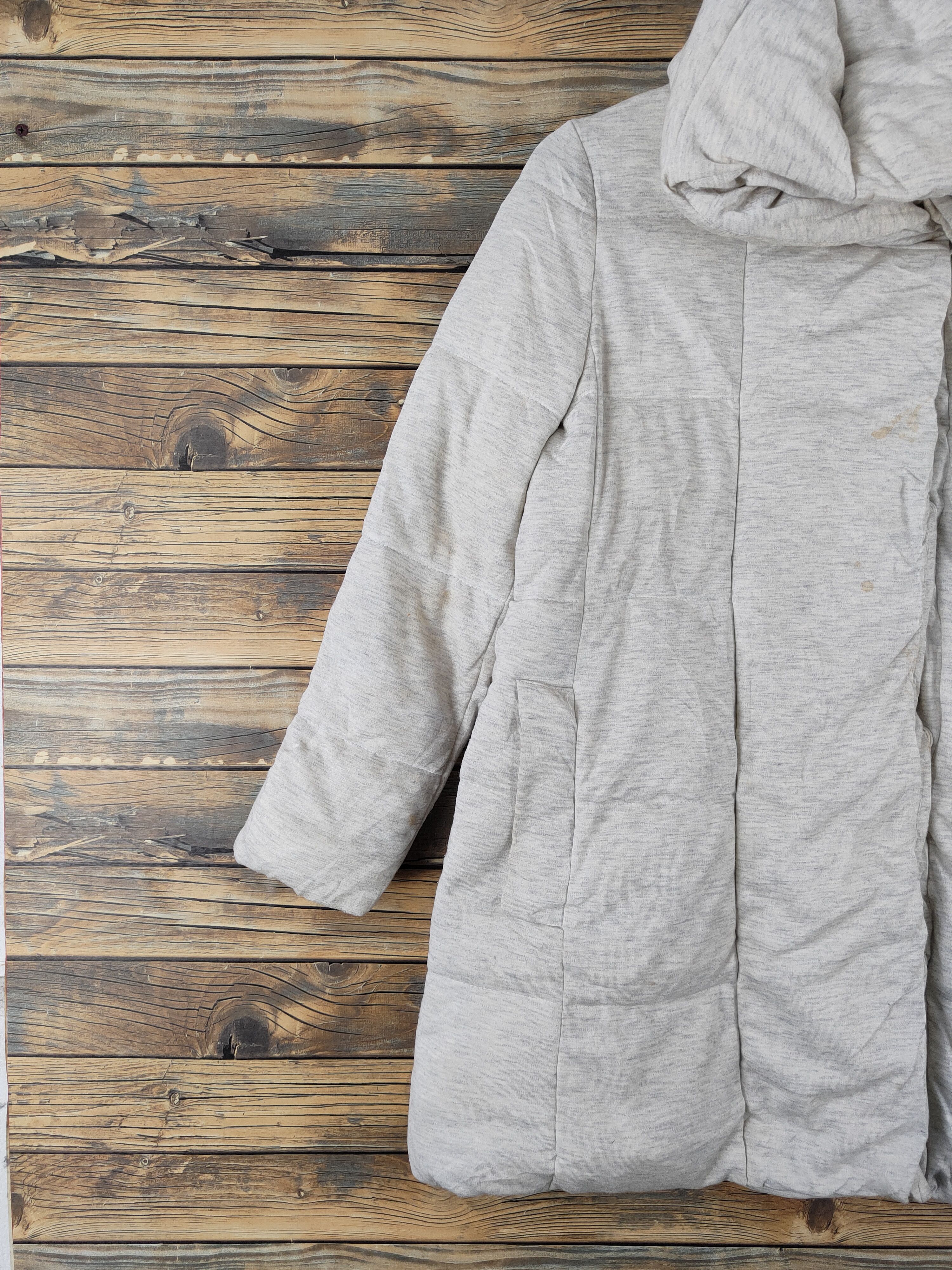 GU × Vintage Winter ❌ GU Ivory Hoodie Puffer Coats Vintage Stuff Size M / US 6-8 / IT 42-44 - 4 Thumbnail