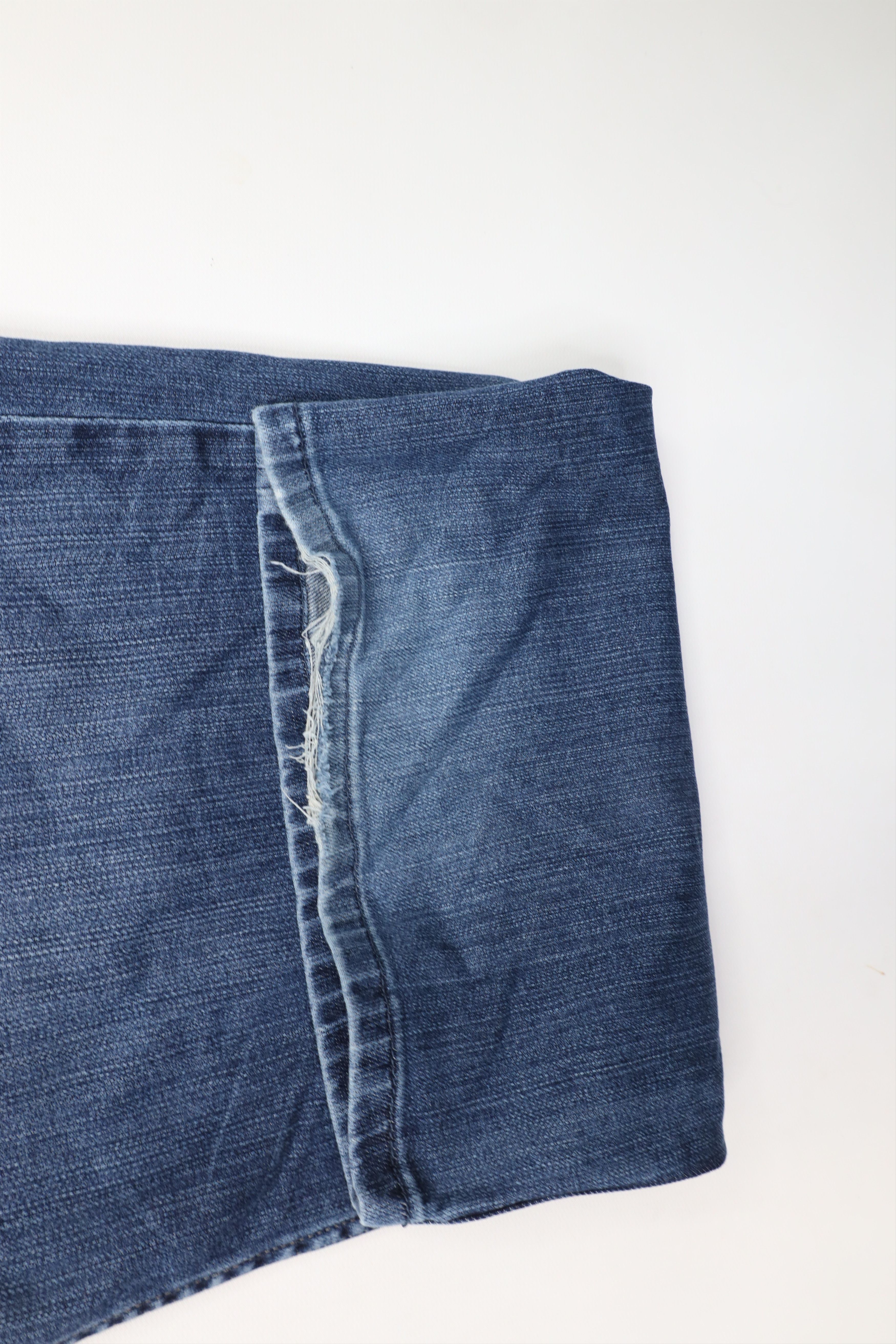 Tommy Bahama × Vintage Vintage Tommy Bahama Wide Leg Denim Jeans Stretch Cotton Size US 44 / EU 60 - 6 Thumbnail