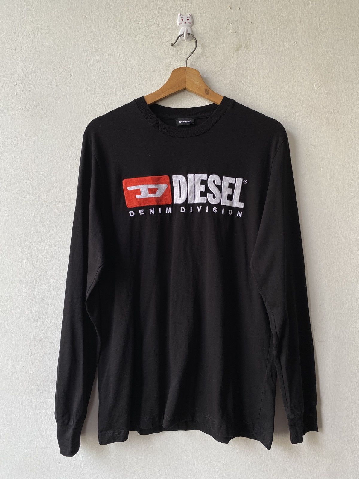 Diesel 2000s - Diesel D Logo Design Denim Division Shirt Size US M / EU 48-50 / 2 - 3 Thumbnail