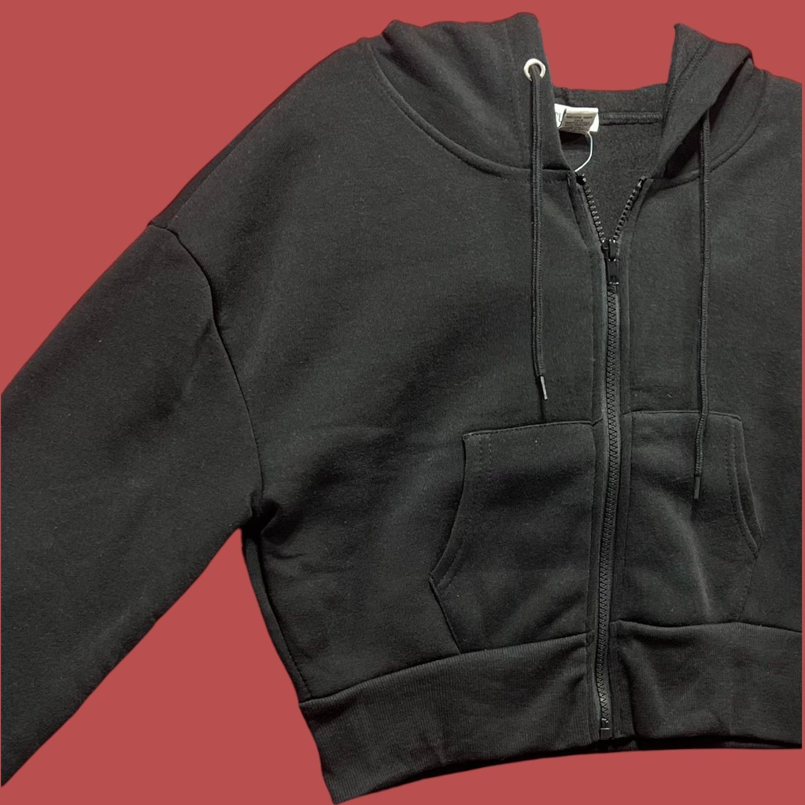 rue21 Rue 21 - Women's Long Sleeve Hooded Sweatshirt - Black - Sma Size S / US 4 / IT 40 - 12 Thumbnail