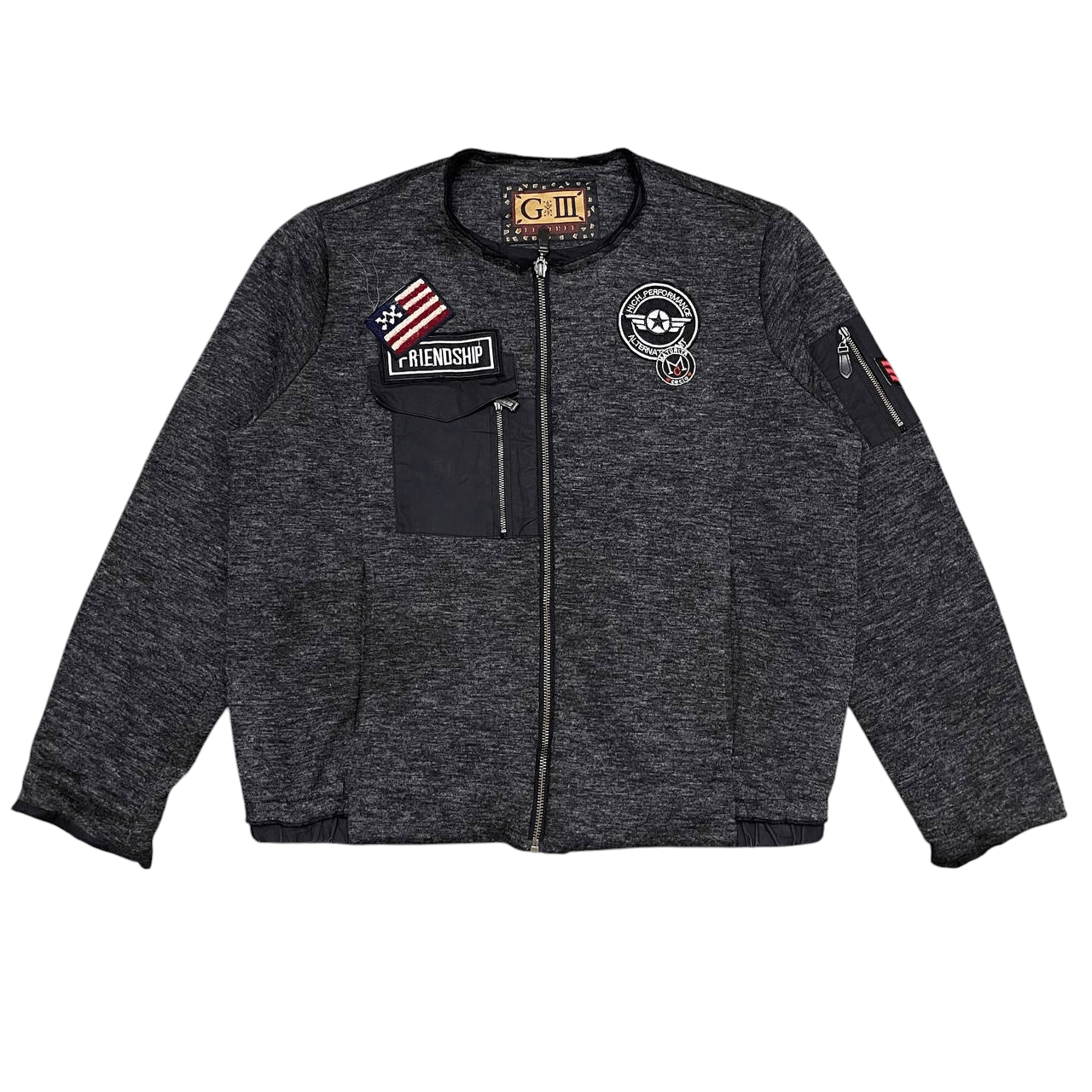 G-III Vintage G III Zipper Jacket with Patches Size US M / EU 48-50 / 2 - 1 Thumbnail