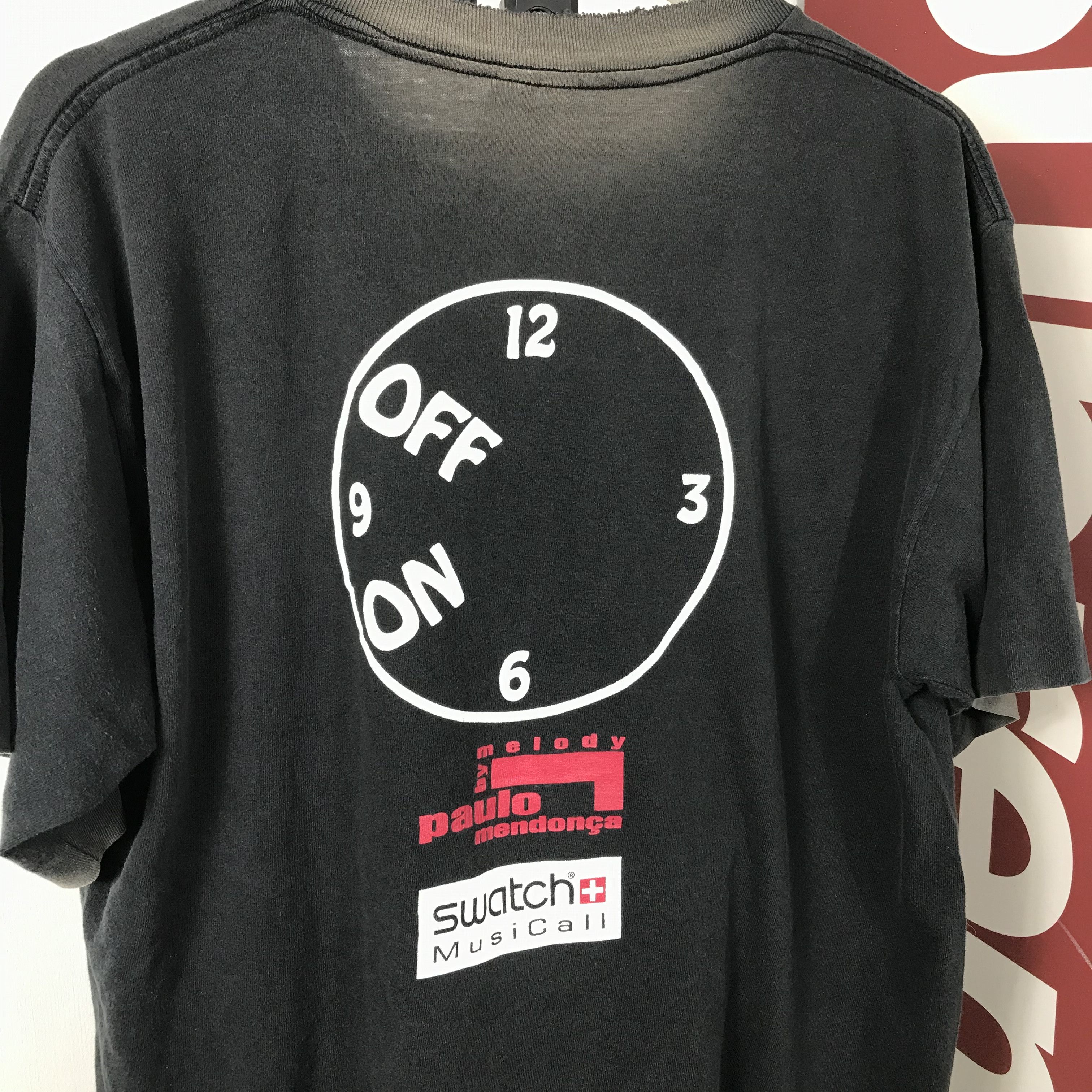 Swatch 🔥RARE🔥 Vintage Swatch X PAULO MENDOCA MUSICAL Promo Shirt Size US L / EU 52-54 / 3 - 5 Thumbnail