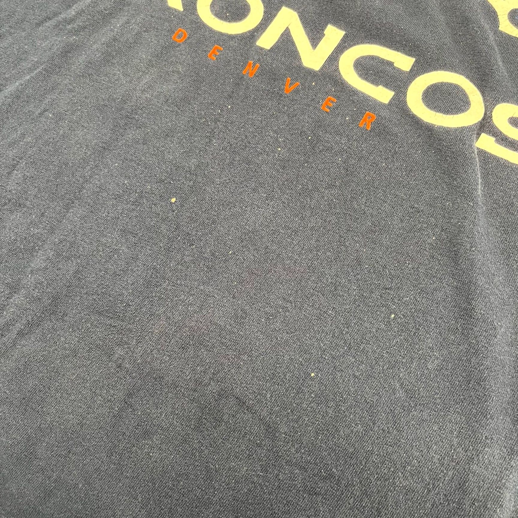 Logo Athletic VINTAGE Logo Athletic NFL Denver Broncos Blue Mens XL Football USA Made T-Shirt Size US XL / EU 56 / 4 - 5 Thumbnail