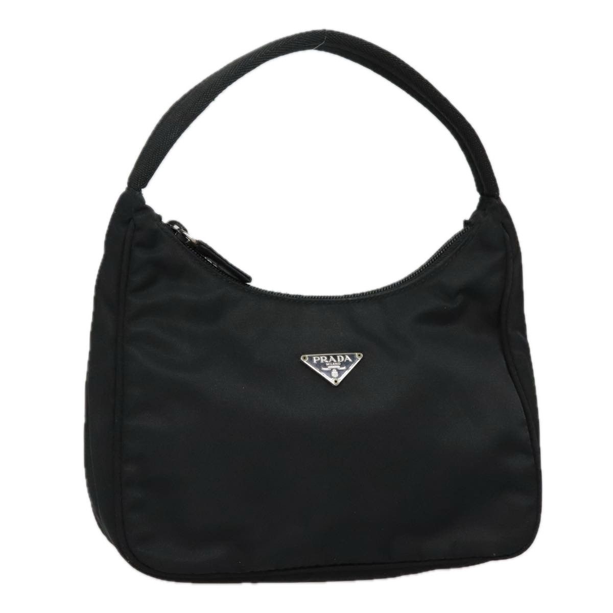Prada Black Synthetic Handbag (Pre-Owned) Size ONE SIZE - 1 Thumbnail